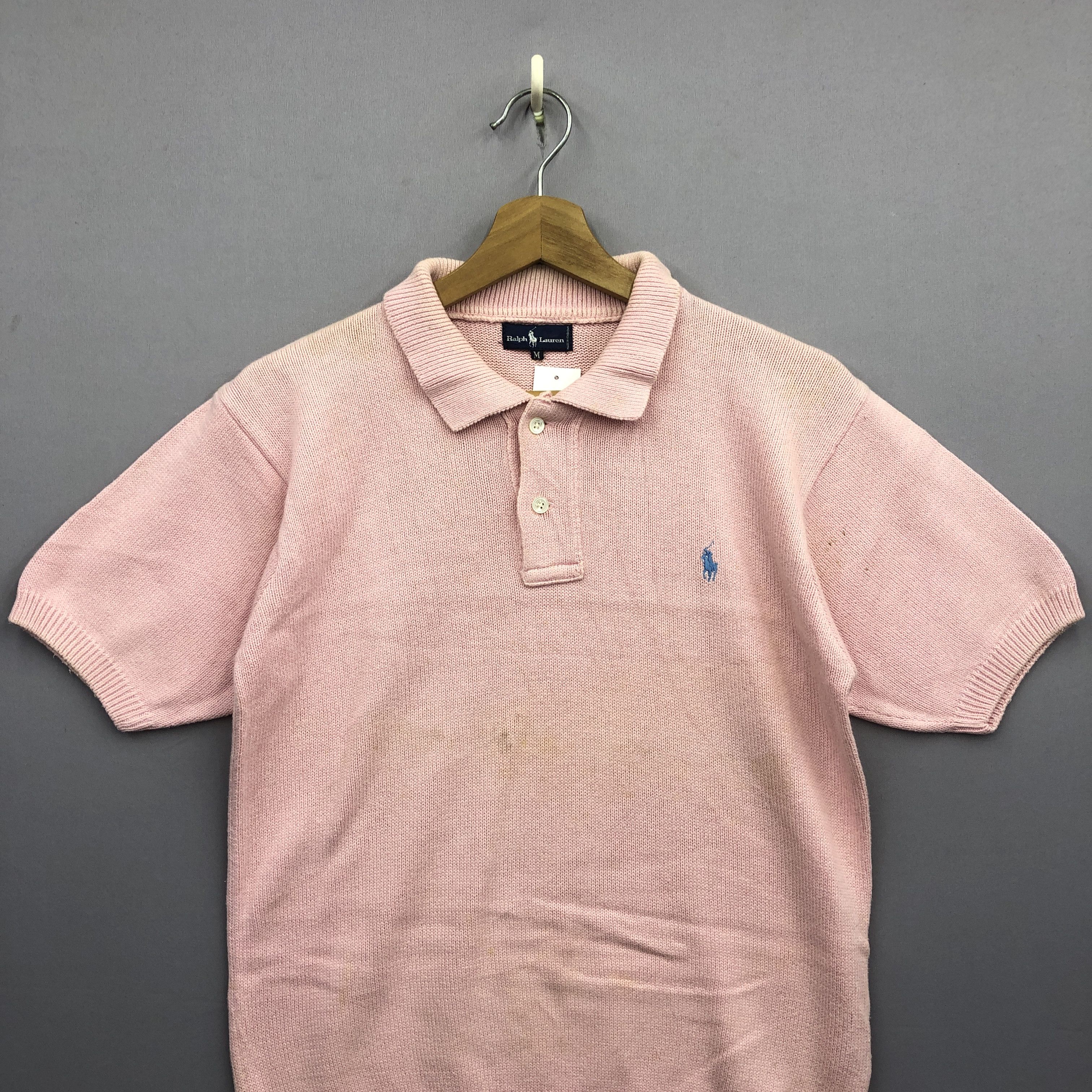 Polo Ralph Lauren Vintage Ralph Lauren Polo Knit SS Sweater Sweatshirt Jumper Size US S / EU 44-46 / 1 - 2 Thumbnail
