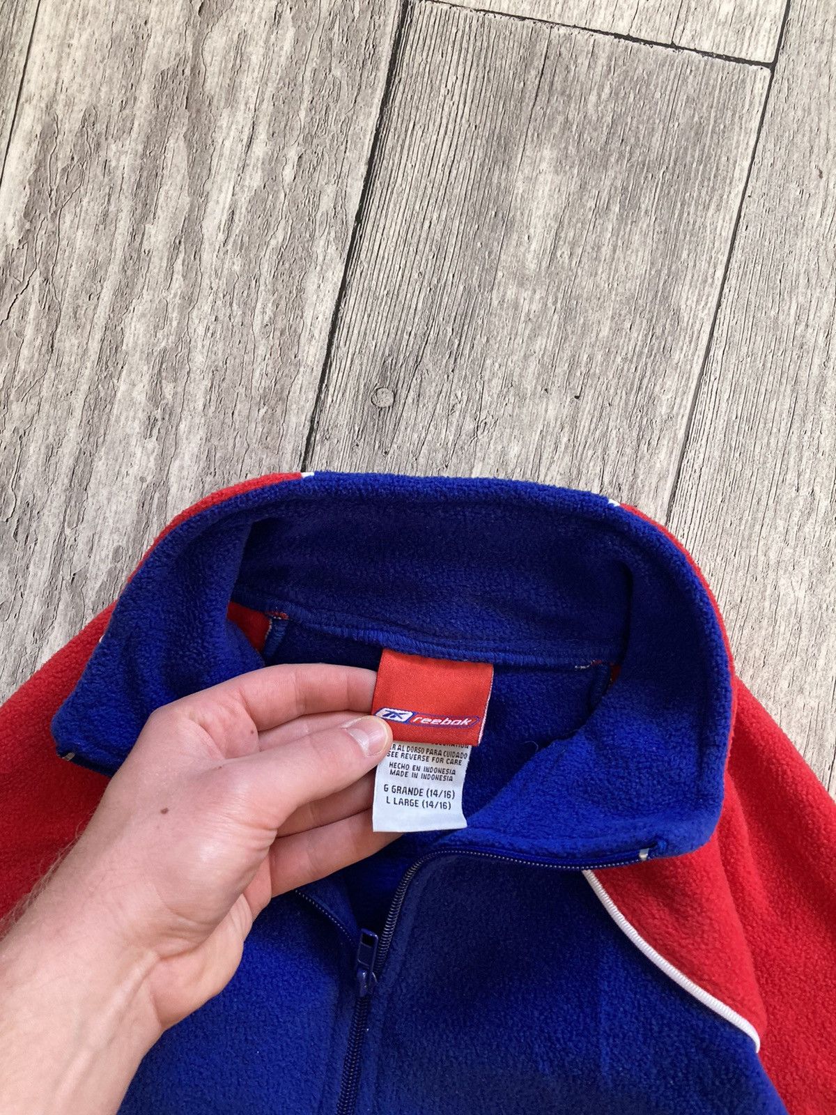 NFL × Reebok × Vintage Vintage retro reebok new york giants nfl fleece S y2k 90’s Size US S / EU 44-46 / 1 - 7 Thumbnail