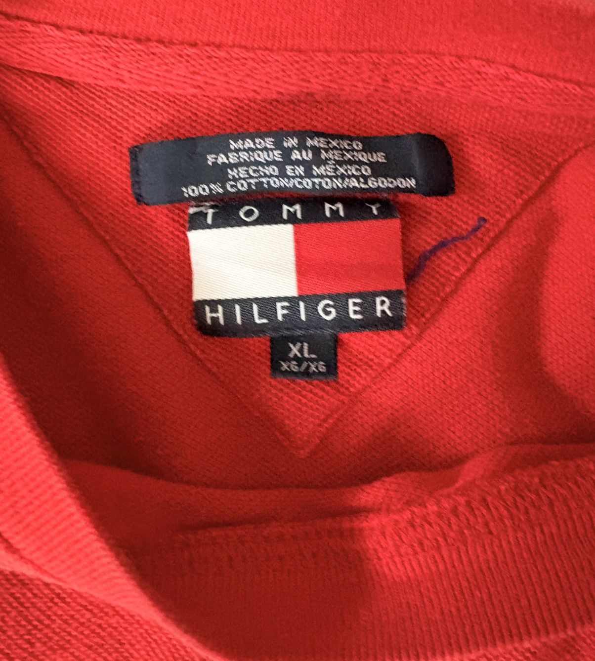 Tommy Hilfiger Red Tommy Hilfiger Shirt XL Size US XL / EU 56 / 4 - 3 Thumbnail