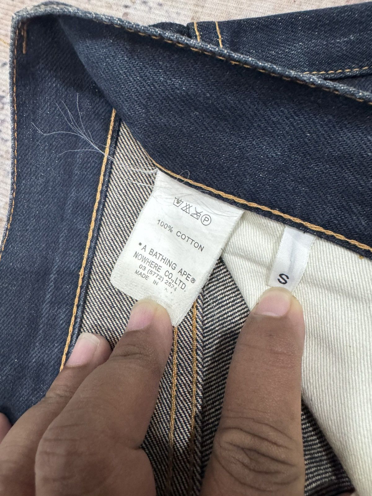 If Six Was Nine vintage BathingApe jeans - selvedge Size US 30 / EU 46 - 8 Thumbnail
