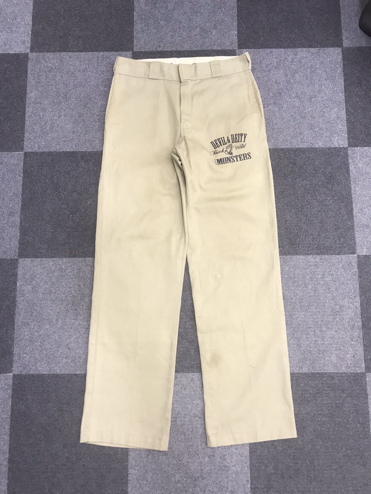 Dickies × Japanese Brand Dickies x Devil Deity Collabs Buckwild Original Fit Pant Size US 29 - 1 Thumbnail