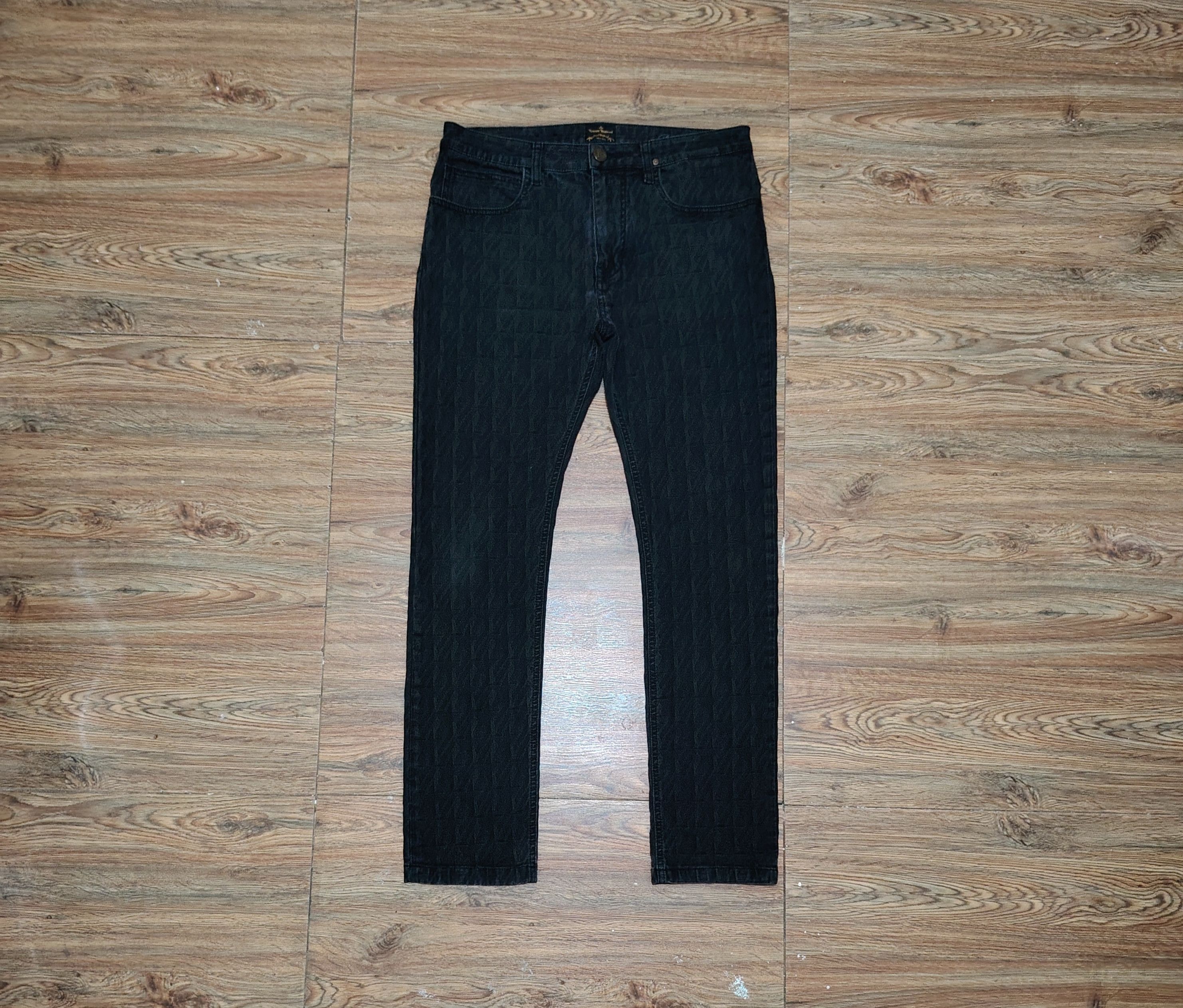 Vivienne Westwood VIVIENNEWESTWOOD-ANGLOMANIA-RockN'RollJeansRigidEffectdesign Size US 33 - 1 Thumbnail