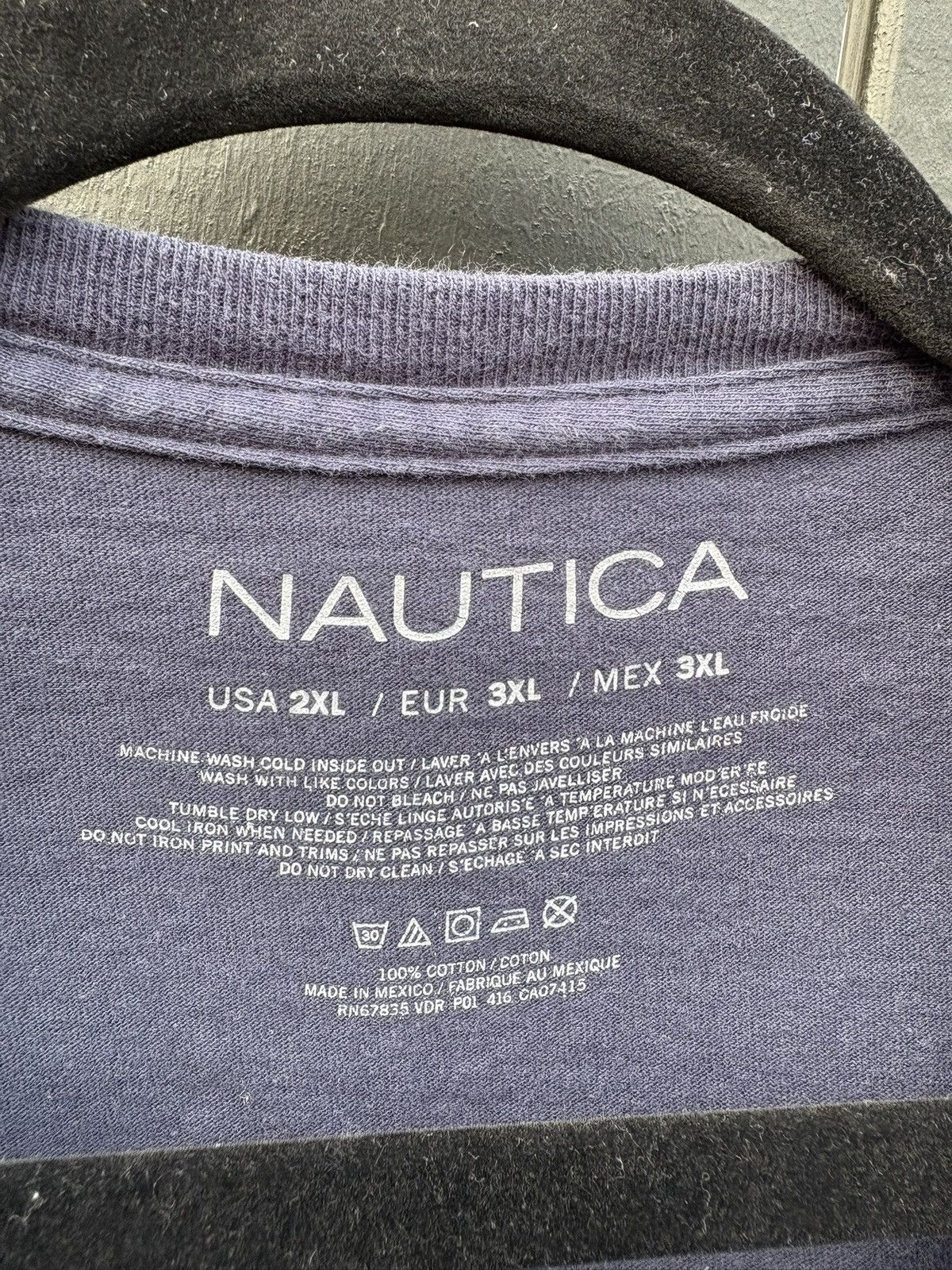 Nautica × Vintage Nautica Boat Vintage Streetwear Hype T-shirt Size US XXL / EU 58 / 5 - 5 Thumbnail