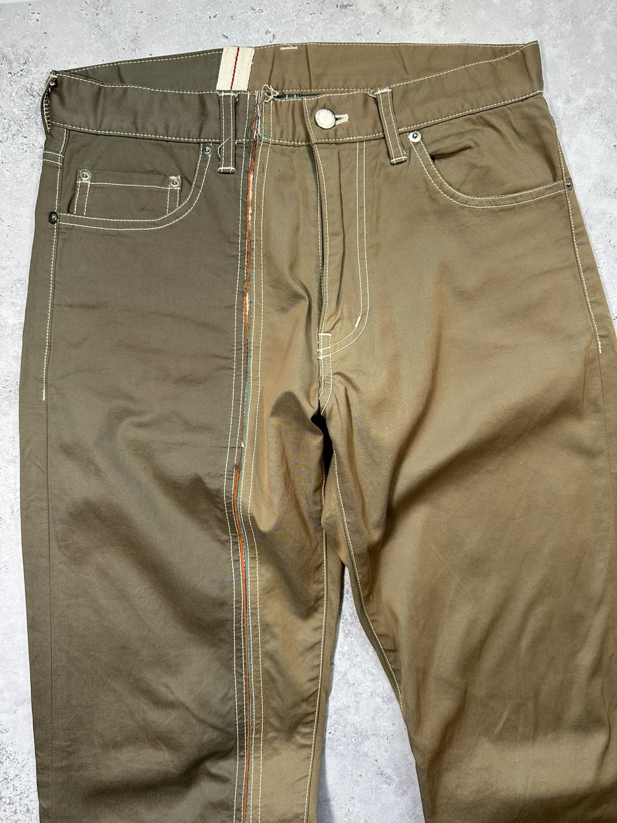 Comme des Garcons Homme Comme Des Garçons Homme AD2000 Split Reconstruction Trousers Size US S / EU 44-46 / 1 - 4 Thumbnail