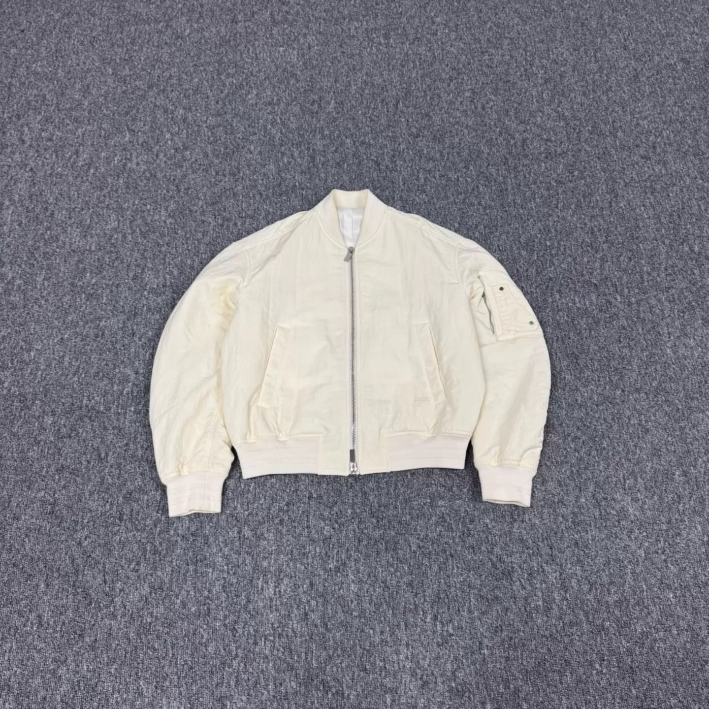 Dior Dior Ivory Saddle Pocket Pilot Jacket w/ Back Logo Size US S / EU 44-46 / 1 - 1 Thumbnail