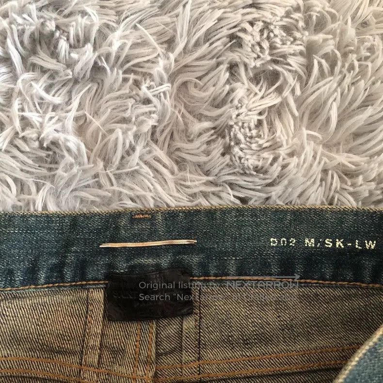 Saint Laurent Paris Saint Laurent Paris Yellow Mud Washed Basic Denim Pants Size US 26 / EU 42 - 4 Thumbnail