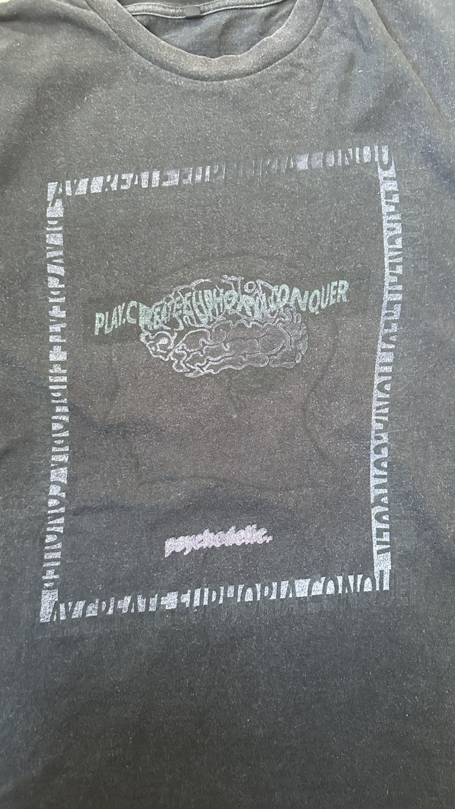 Vintage PSYCHEDELIC PLAY CREATE EUPHORIA CONQUER TEE Size US M / EU 48-50 / 2 - 2 Thumbnail
