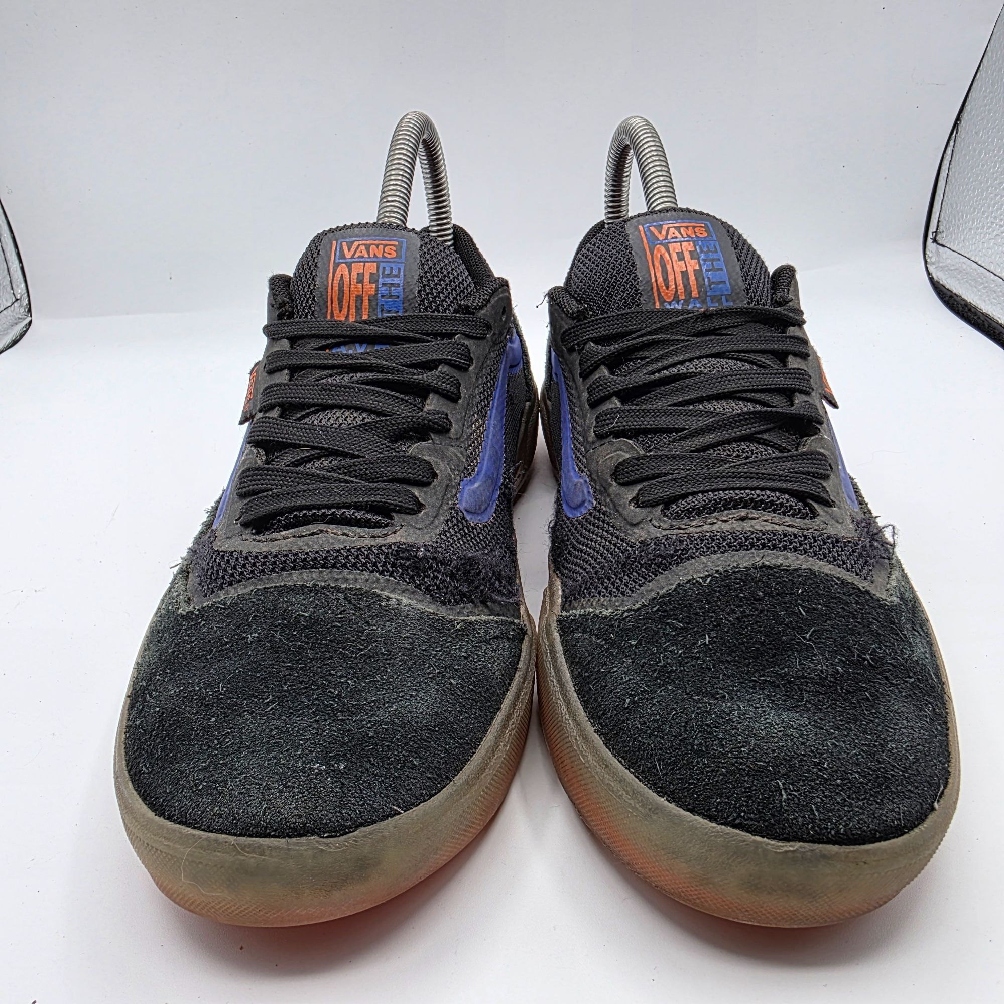 Vans Vans Ave Pro Mens Size 6 Black Orange Athletic Shoes Skatebo Size US 6 / EU 39 - 13 Thumbnail