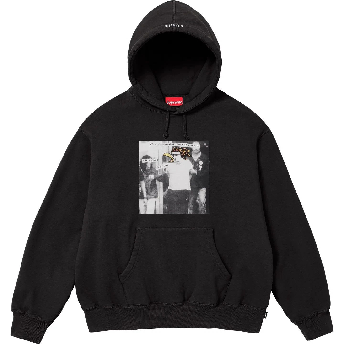 Antihero × Supreme Supreme FW25 ANTIHERO Hooded Sweatshirt Black Size Small New Size US S / EU 44-46 / 1 - 4 Thumbnail