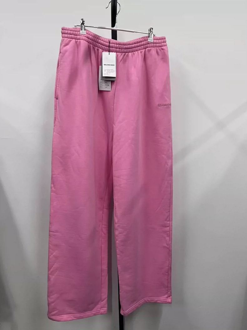 Balenciaga Double B Logo Embroidered Pants - dmc