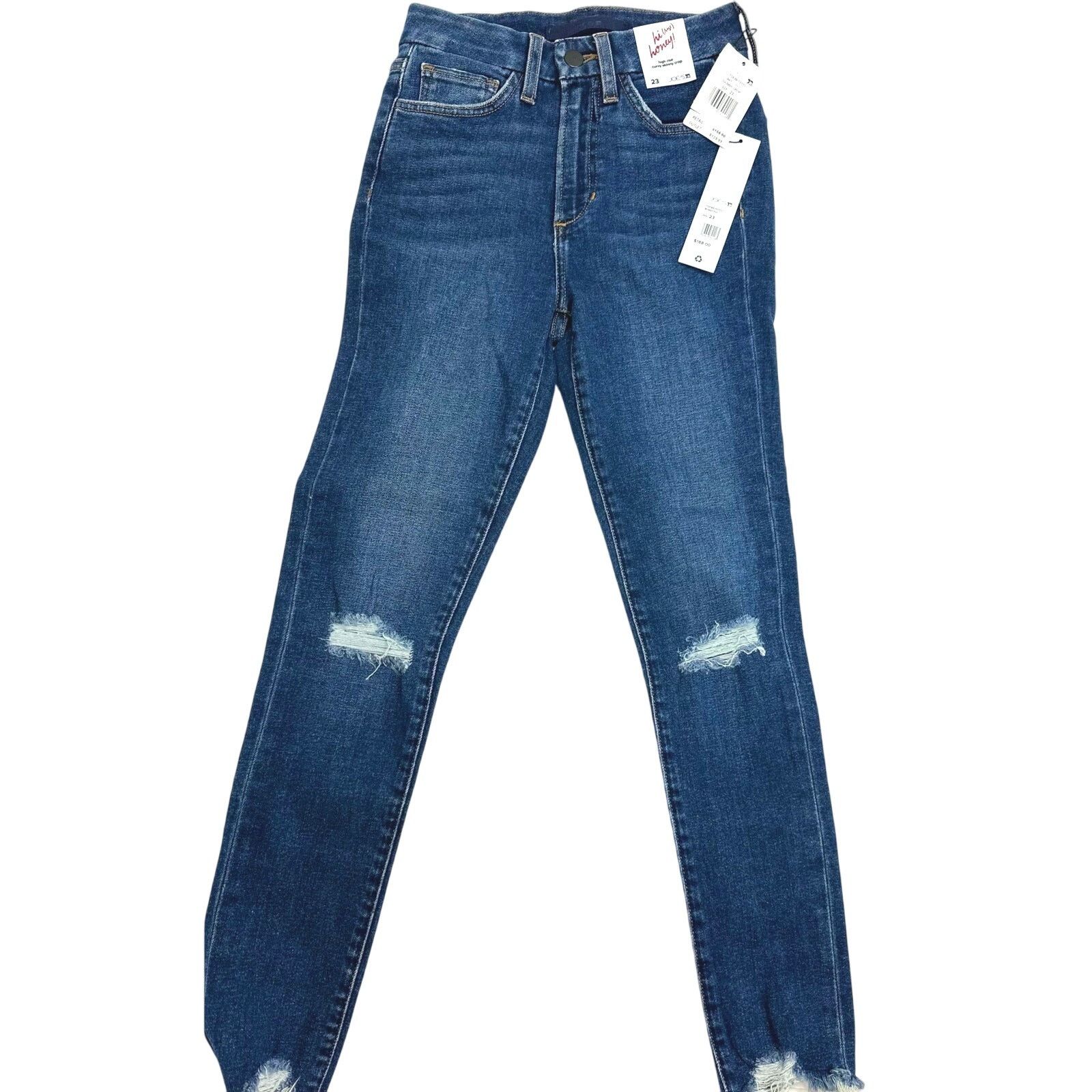 Joe's Joes Jeans The Honey Hi Rise Curvy Skinny Crop Boketto 23 Size 23" - 7 Thumbnail