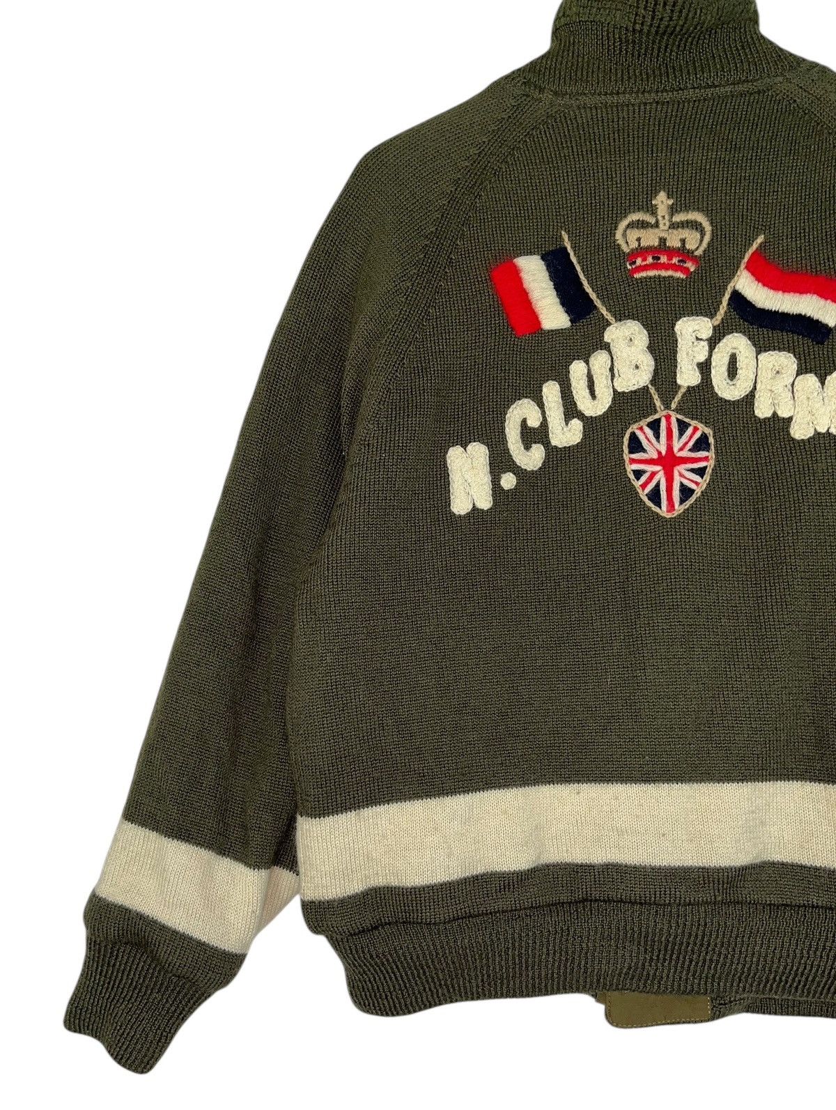 Nicole Club Vtg Reversible Nicole Club For Men Wool Cotton Heavy Jacket Size US M / EU 48-50 / 2 - 11 Thumbnail