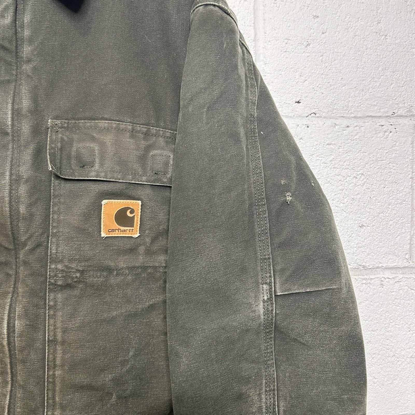 Carhartt Vintage Carhartt Quilted Artic Jacket “Moss Green” C26 MOS Size US L / EU 52-54 / 3 - 3 Thumbnail