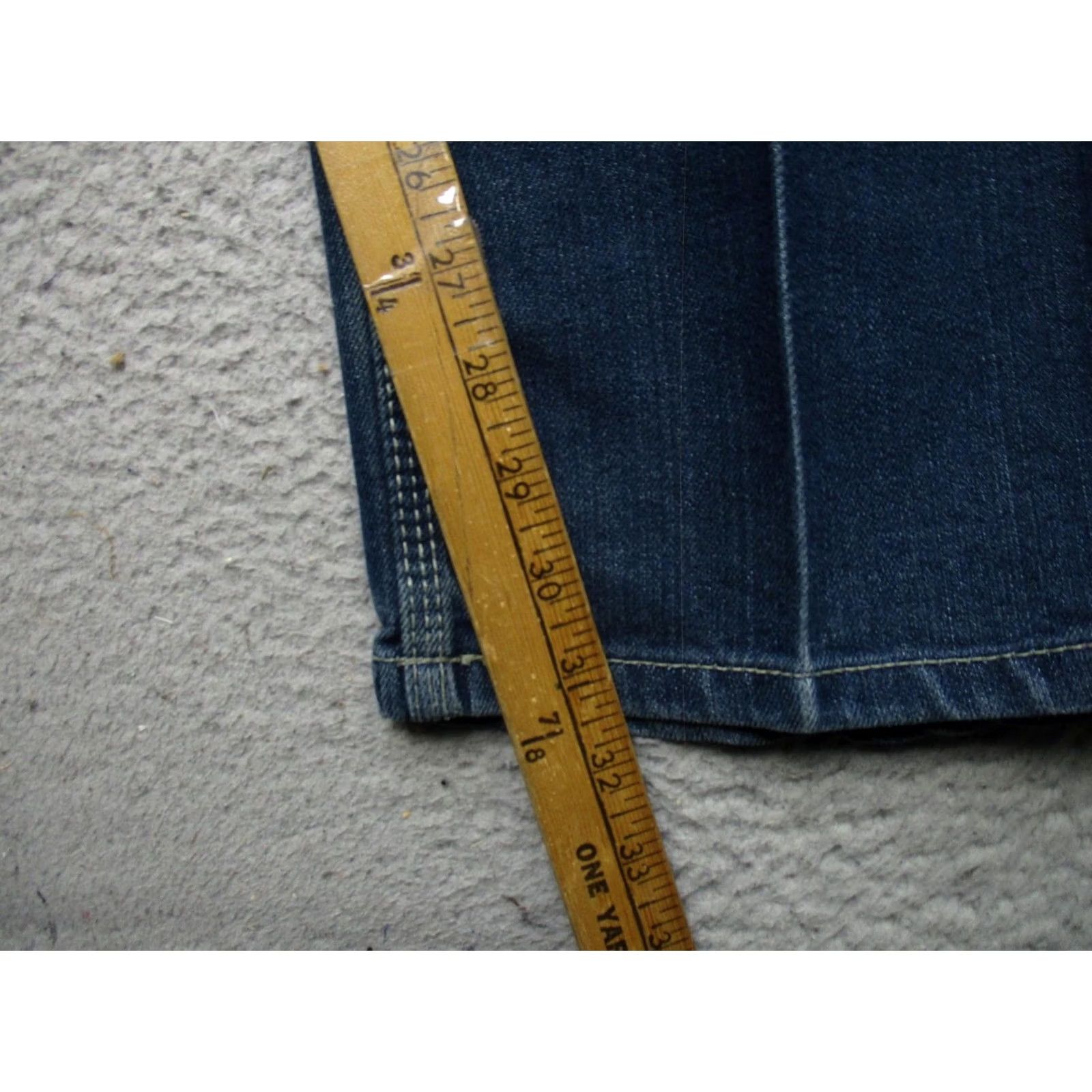 Coogi Coogi Jeans Mens 42x32 Blue Relaxed Straight Denim Embroidered Back C Pockets Size US 42 / EU 58 - 7 Thumbnail