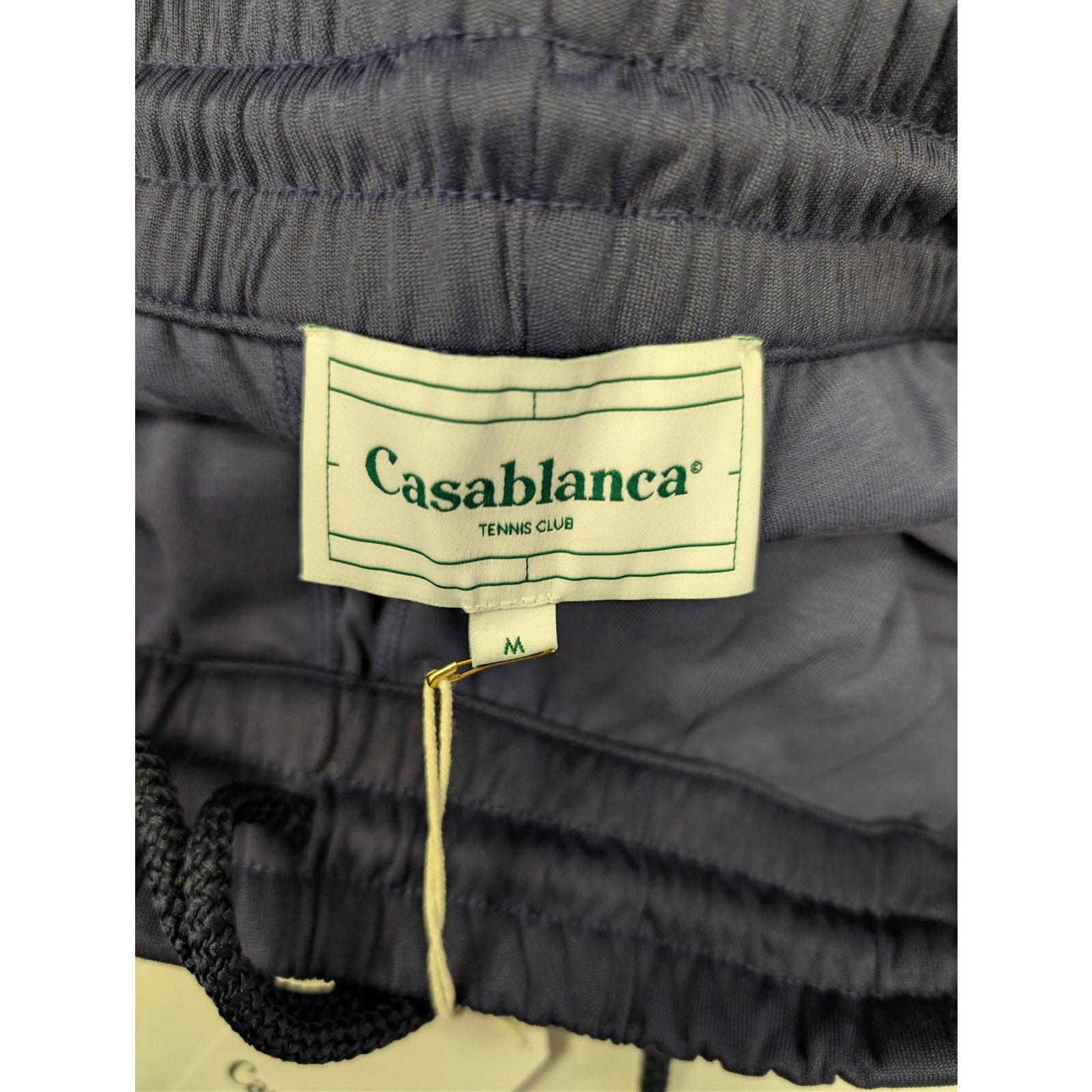 Casablanca o1rshd1 Men's Striped Track Pants Tricot in Midnight sail Size US 32 / EU 48 - 16 Thumbnail