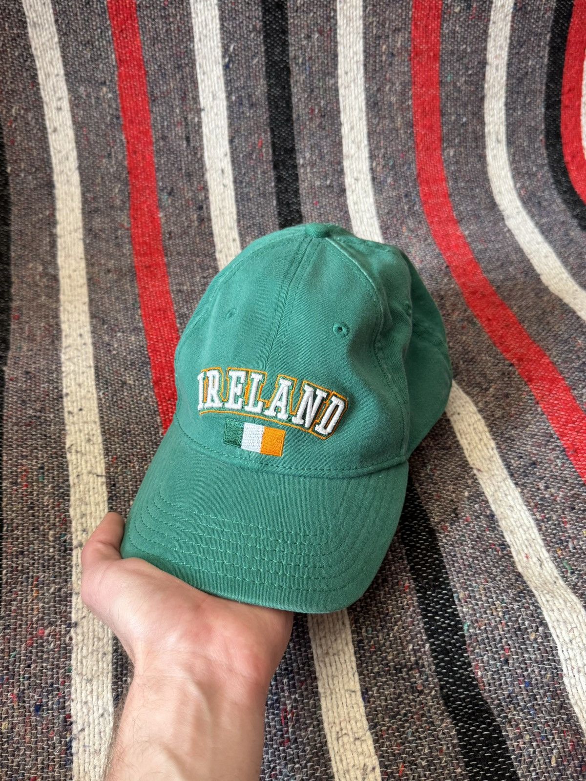 Vintage Vintage 00’s Ireland “Irish” A-Flex y2k Soccer Hat Size ONE SIZE - 2 Thumbnail