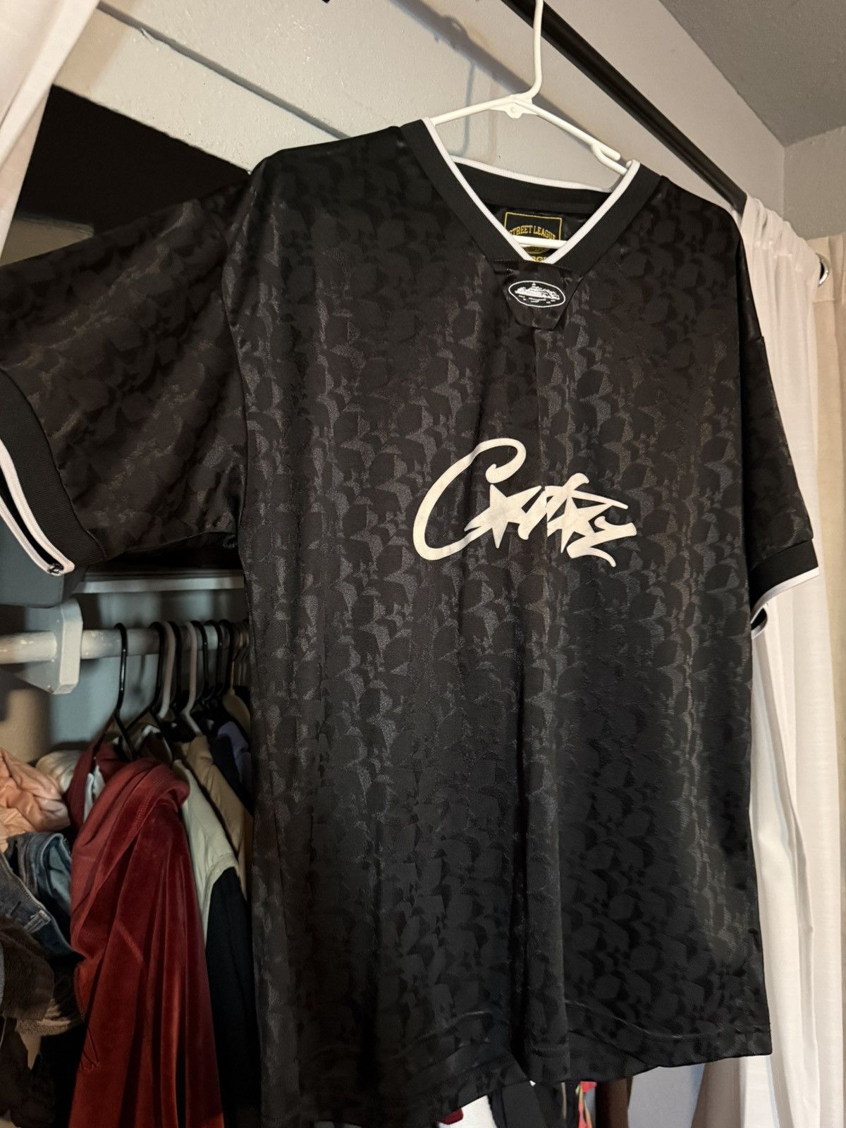 Corteiz Corteiz HMP MESH PANEL JERSEY | Grailed