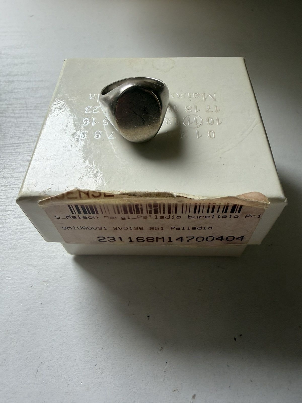 Maison Margiela Maison Margiela Chevalier/ Signet Ring size IT 5 Size ONE SIZE - 1 Thumbnail