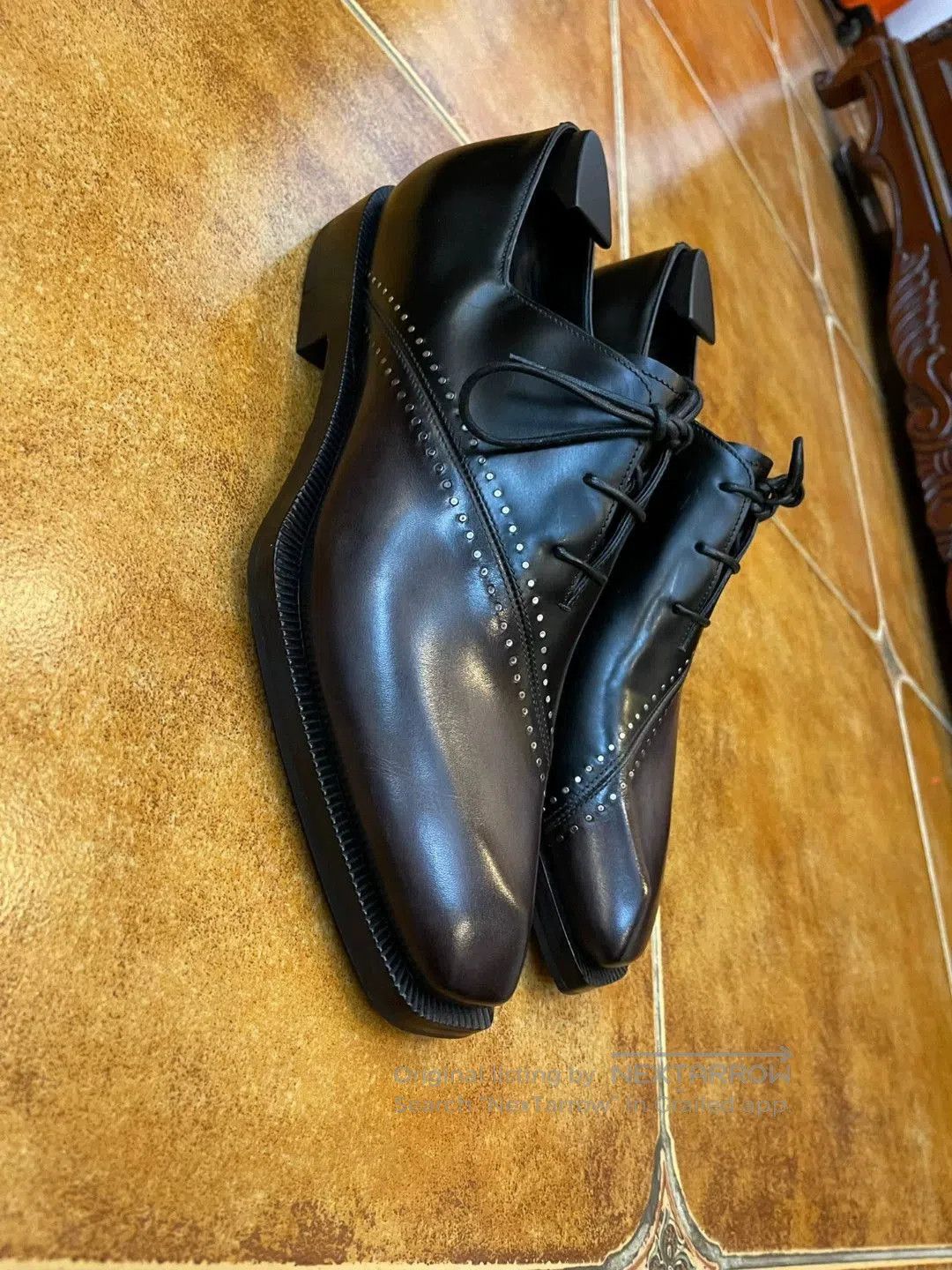 Berluti Black Formal Lace-Up Shoes Size 8. Size US 8 / EU 41 - 3 Thumbnail