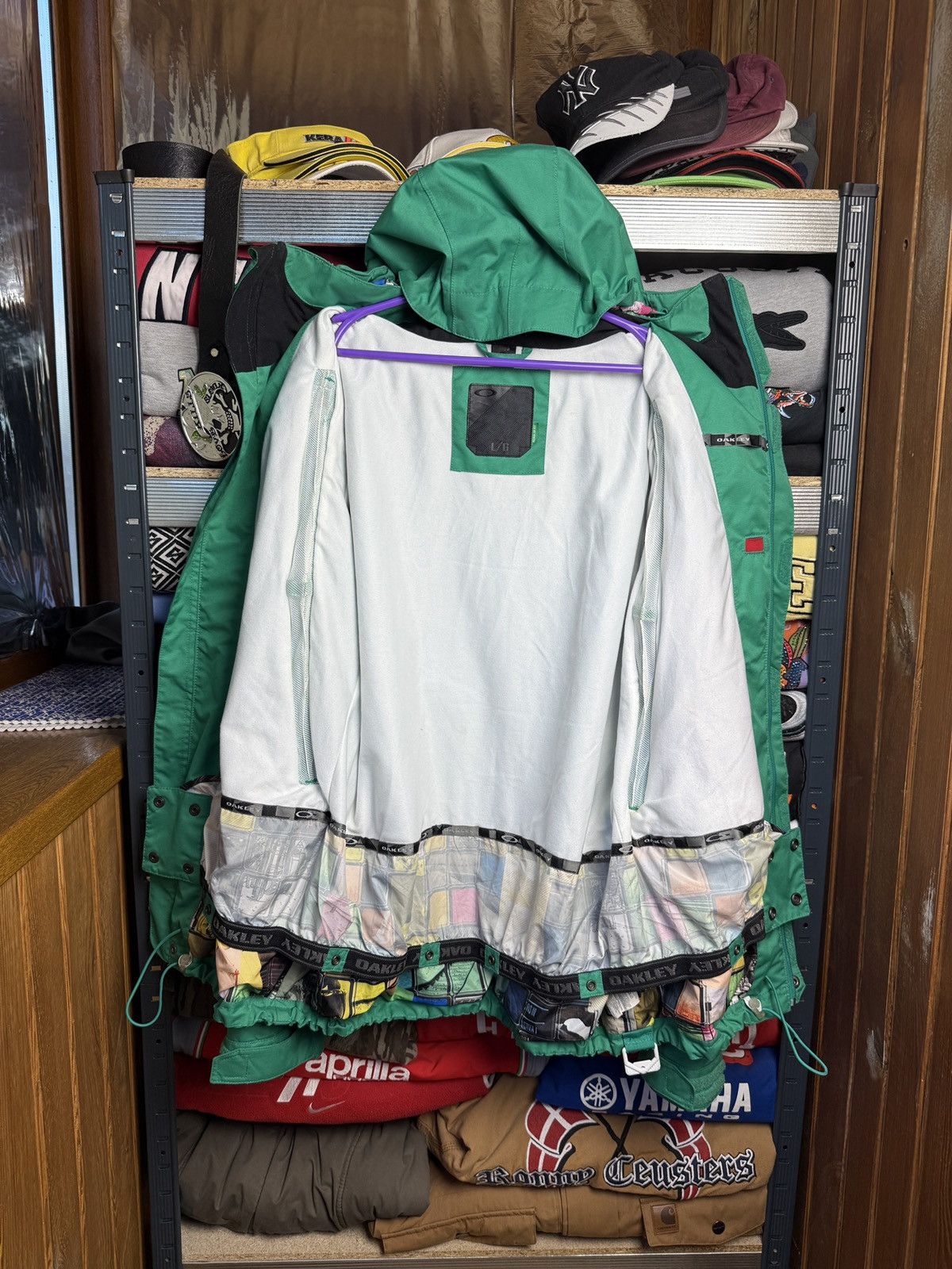 Oakley Vintage Oakley Jacket / Pants Ski Suit Center Logo Size US L / EU 52-54 / 3 - 15 Thumbnail