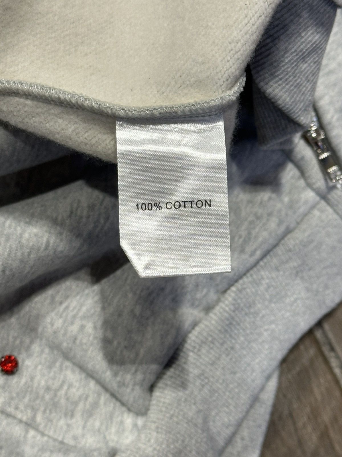 HMDD HMDD CHIMSTONE ZIP UP HOODIE GREY Size US S / EU 44-46 / 1 - 3 Thumbnail