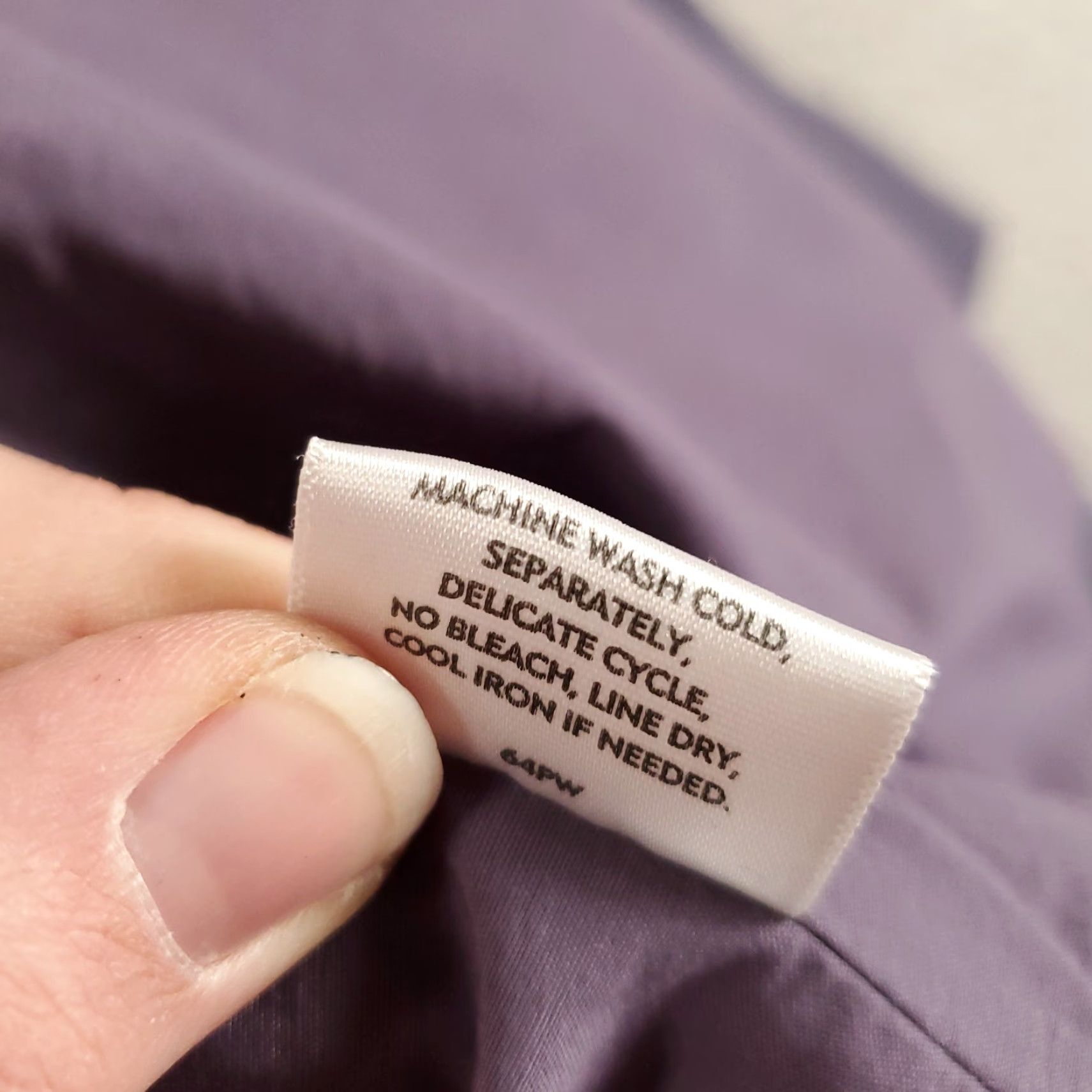 Eileen Fisher VINTAGE Eileen Fisher Jacket Womens L Purple Full Zip Pockets Lined Knit Cotton Blend Short Sleeve? Size L / US 10 / IT 46 - 6 Thumbnail