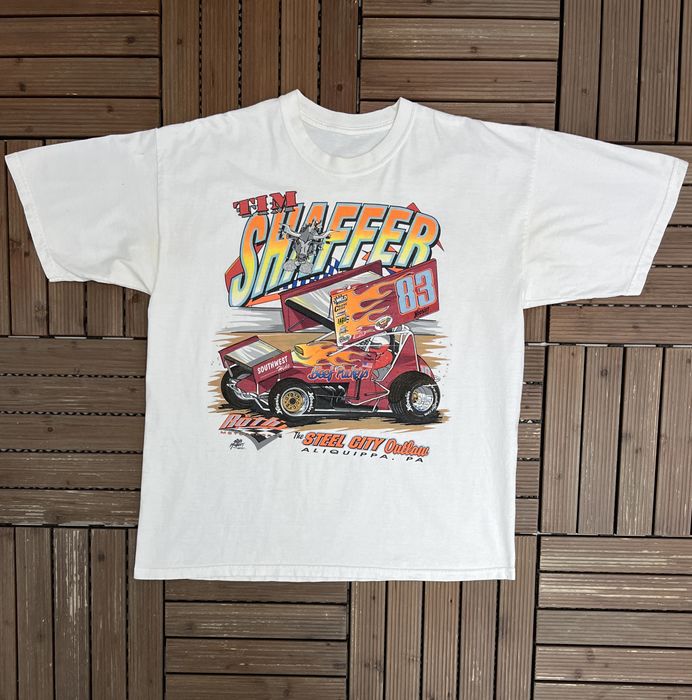 Vintage Tim Shaffer The Steel City Outlaw Vintage TShirt Tee Grailed