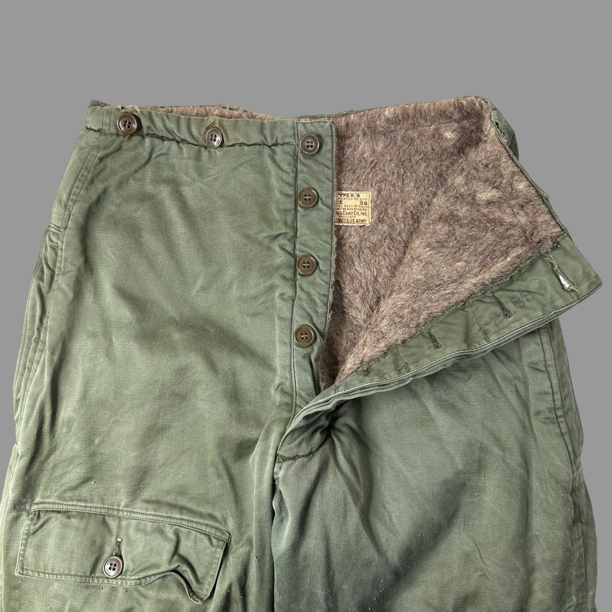 Vintage Vintage 1950s military cargo pants Size US 30 / EU 46 - 3 Thumbnail