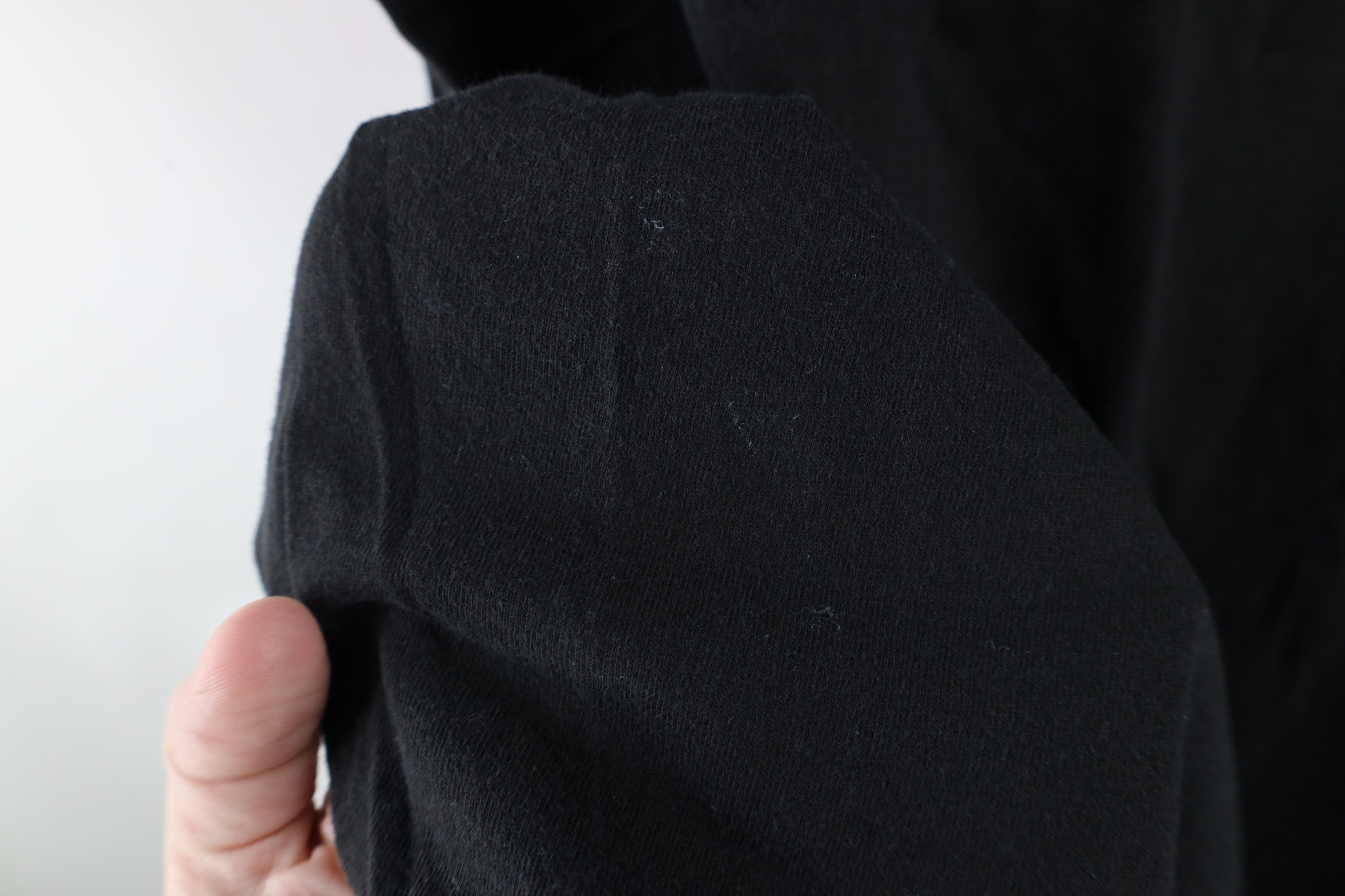 Vintage Vintage 90s Streetwear Blank Pocket T-Shirt Black Cotton Size US XL / EU 56 / 4 - 6 Thumbnail