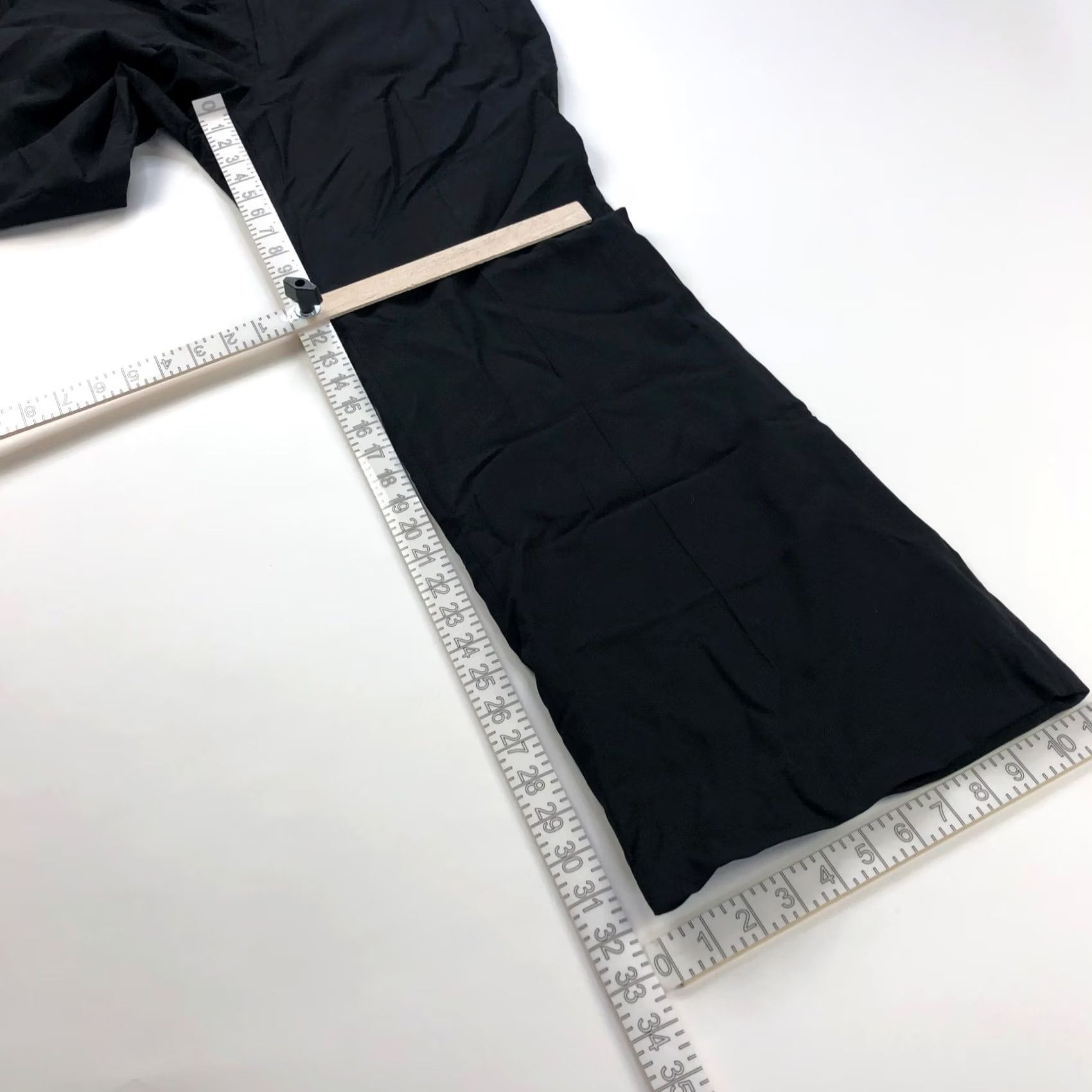 Banana Republic Banana Republic Jackson Fit 14 High Rise Wool Dress Pants Black Womens Dress Pants Size 36" / US 14 / IT 50 - 6 Thumbnail