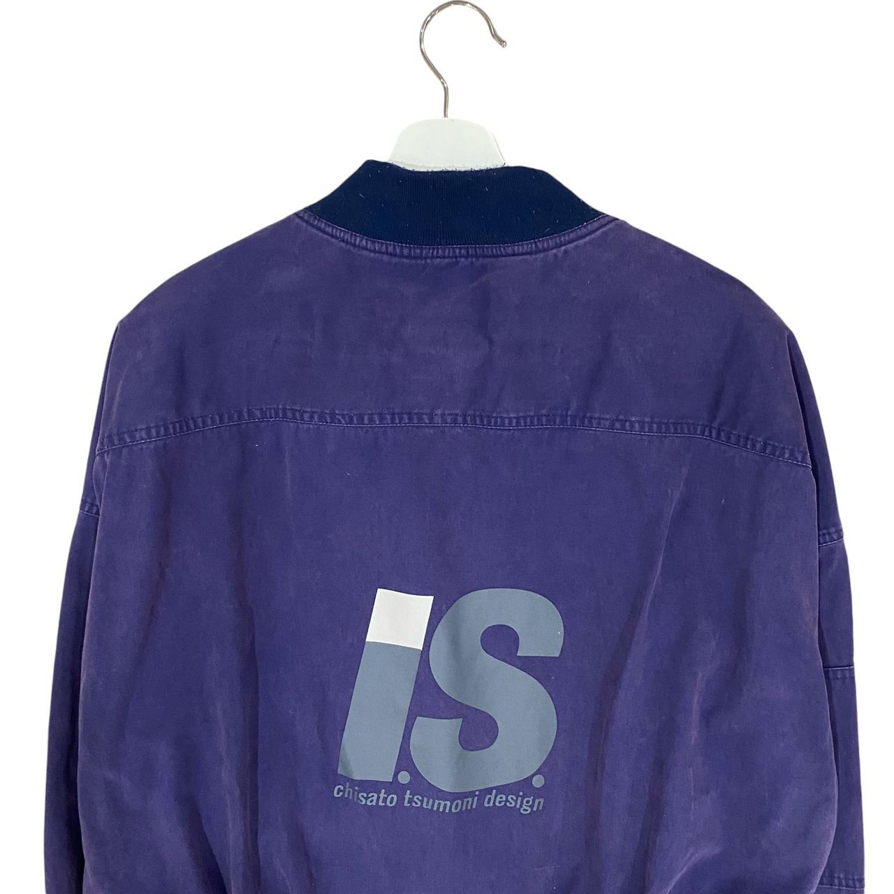 Issey Miyake × Vintage 🔥 VINTAGE 80's ISSEY MIYAKE I.S LOGO BOMBERS JACKET Size US L / EU 52-54 / 3 - 3 Thumbnail