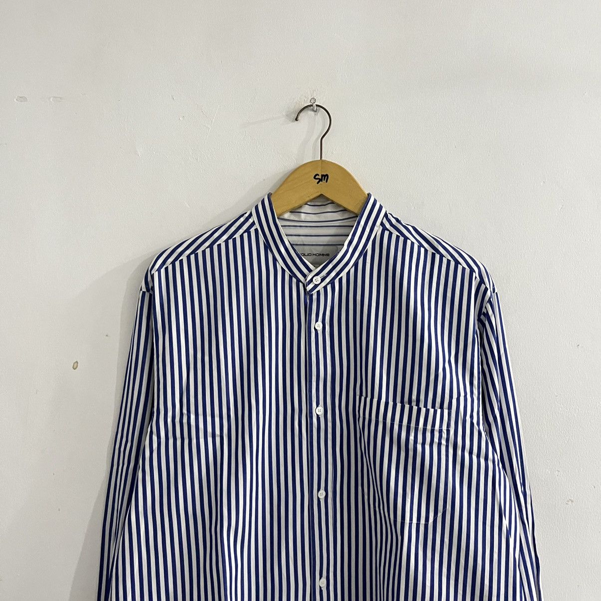 Solid Homme Solid Homme Wooyoungmi - Striped Layered Longsleeve Shirt Size US L / EU 52-54 / 3 - 2 Thumbnail