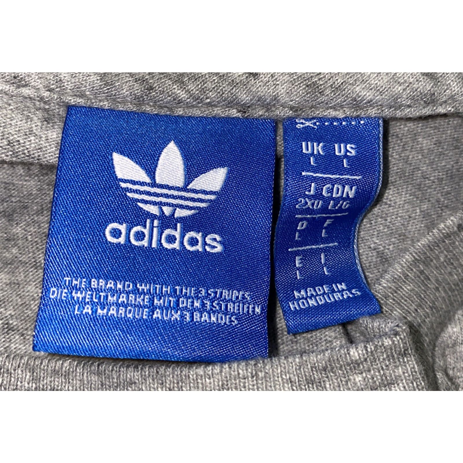 Adidas Adidas T-Shirt Men Size L Gray Short Sleeve Basic Cotton Size US L / EU 52-54 / 3 - 4 Thumbnail