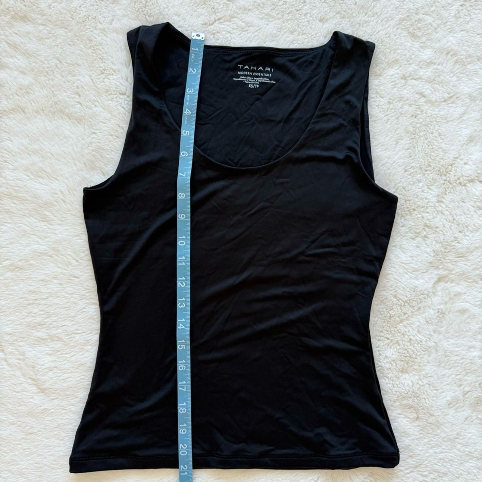 Elie Tahari NEW Tahari black tank top size XS Size XS / US 0-2 / IT 36-38 - 6 Thumbnail