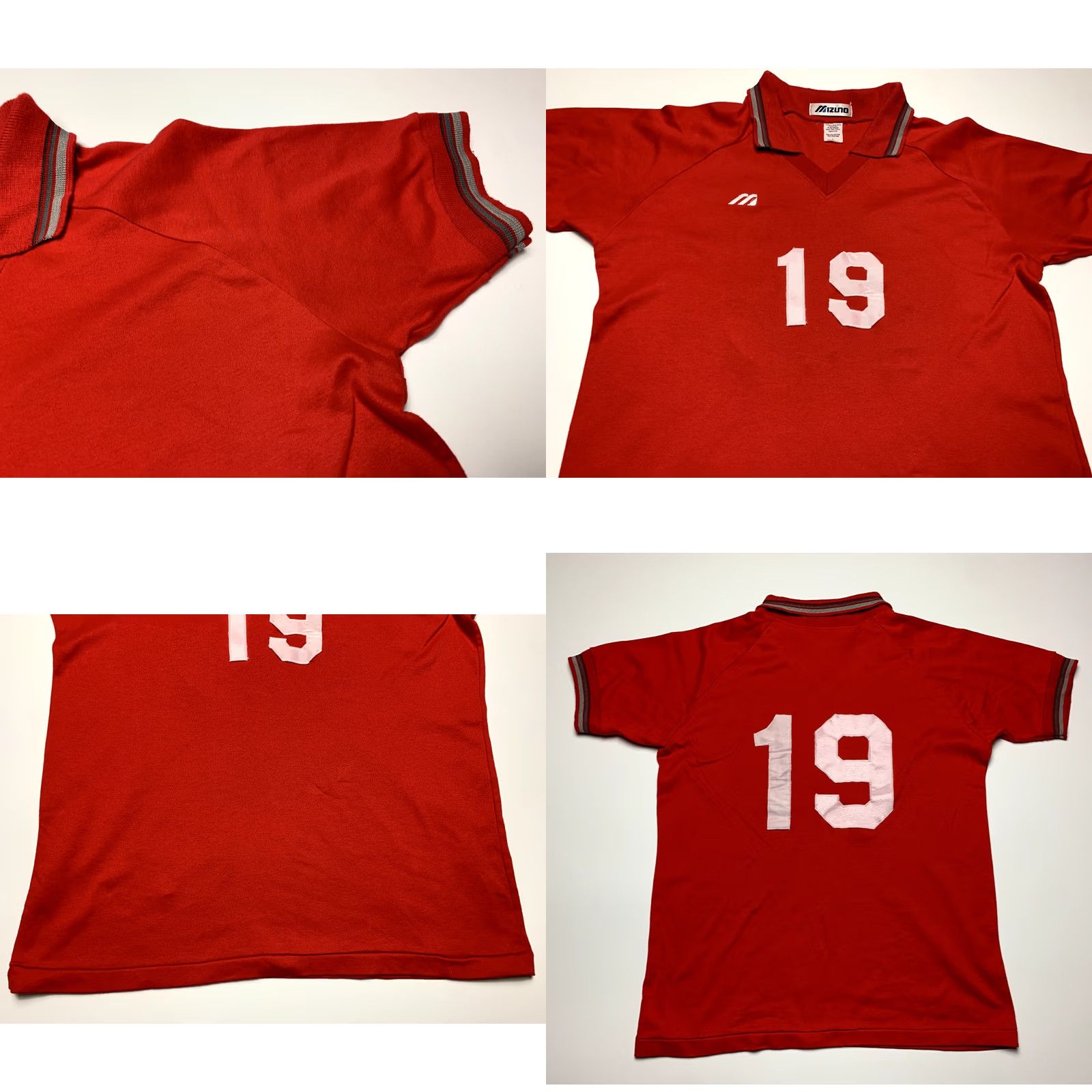Mizuno VINTAGE Mizuno Volleyball Shirt USA Red L Mens Size US L / EU 52-54 / 3 - 8 Thumbnail