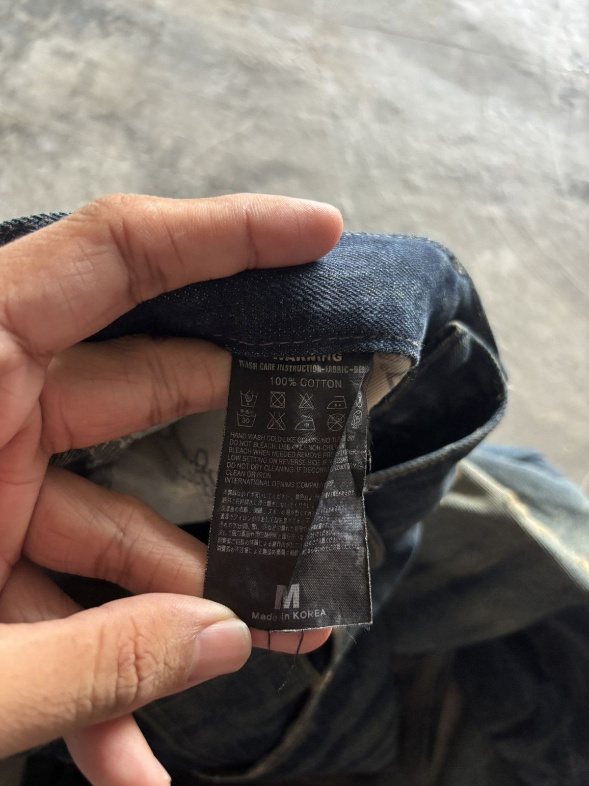If Six Was Nine DPSR JEANS distressed mud wash mudmax style japanese grunge Size US 34 / EU 50 - 7 Thumbnail