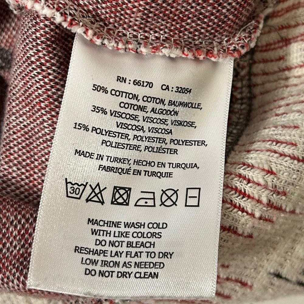 Designer Anthropologie l Postmark Woven Sweatshirt XS Size XS / US 0-2 / IT 36-38 - 8 Thumbnail