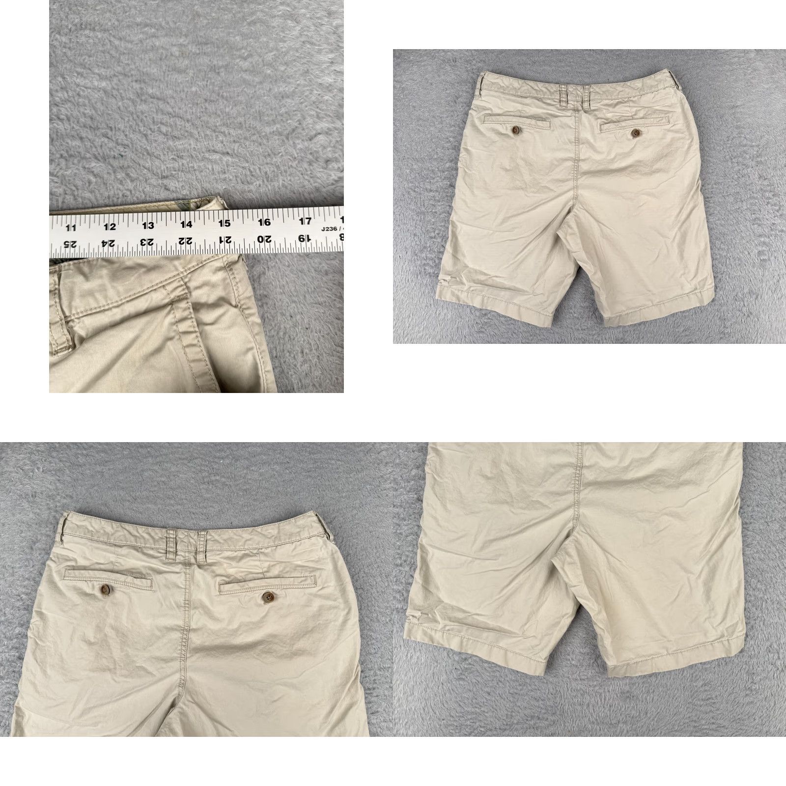 Tommy Bahama Tommy Bahama Shorts Men 30 Beige Chino Cotton Blend Flat Front Vacation 30x9 Size US 30 / EU 46 - 9 Thumbnail