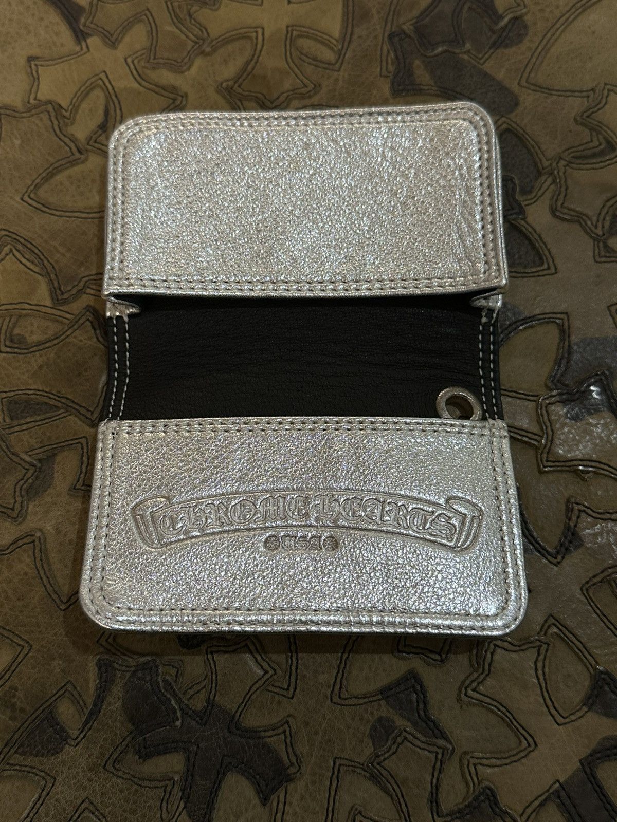 Chrome Hearts CHROME HEARTS GLITTER SILVER WALLET Size ONE SIZE - 3 Thumbnail