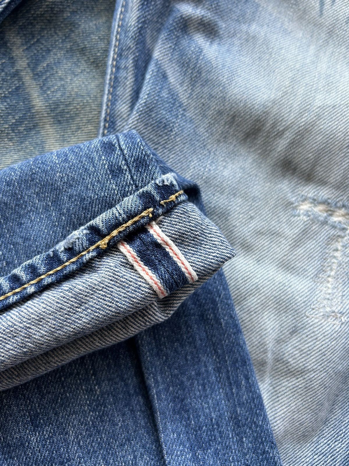 Hysteric Glamour × Japanese Brand Vintage Hysteric Glamour Selvedge disteressed denim🔥 Size US 29 - 3 Thumbnail
