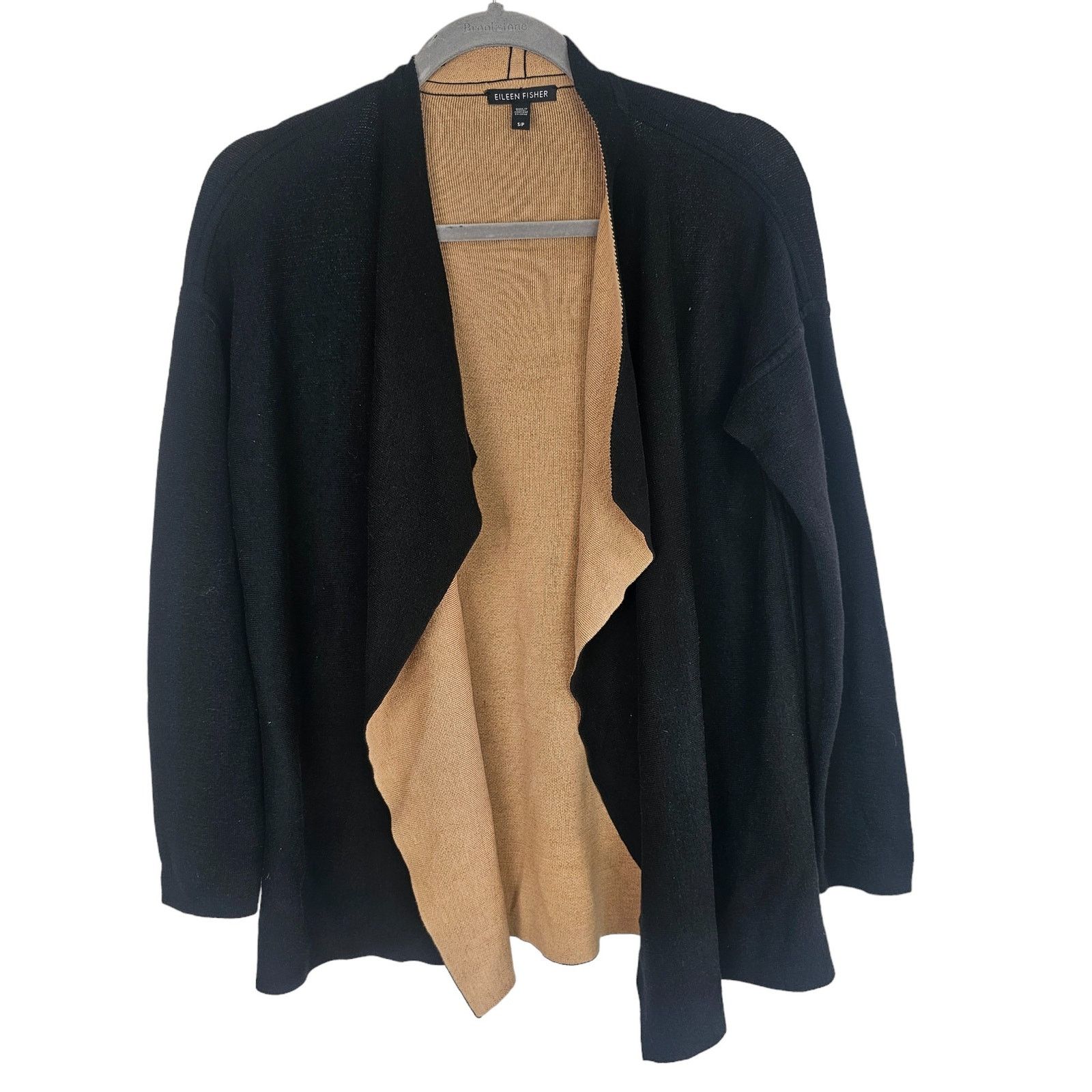Eileen Fisher Eileen Fisher Silk Cotton Cardigan Sweater S Quiet Luxury Size S / US 4 / IT 40 - 1 Thumbnail