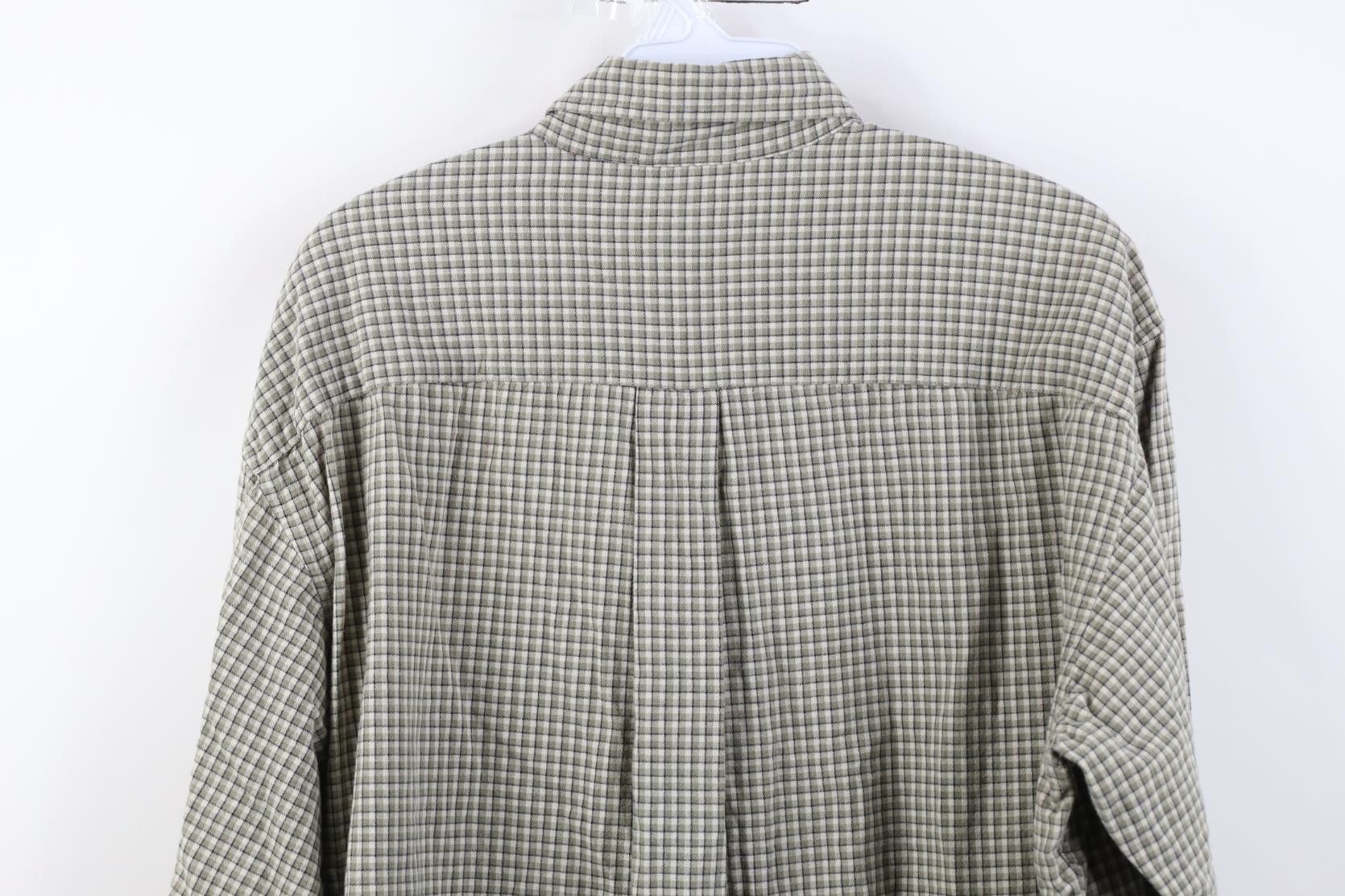 J.Crew Vintage 90s J Crew Flannel Collared Button Down Shirt Plaid Size US M / EU 48-50 / 2 - 10 Thumbnail