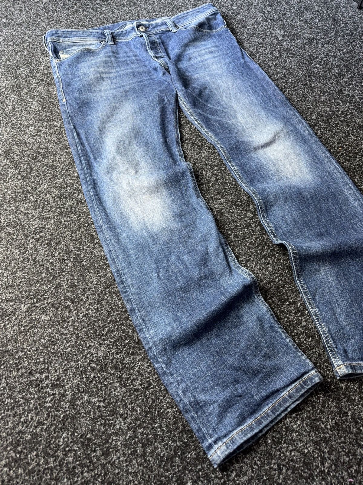 Diesel Luxury Avant Garde Diesel Safado-R Straight Jeans retro Size US 38 / EU 54 - 2 Thumbnail