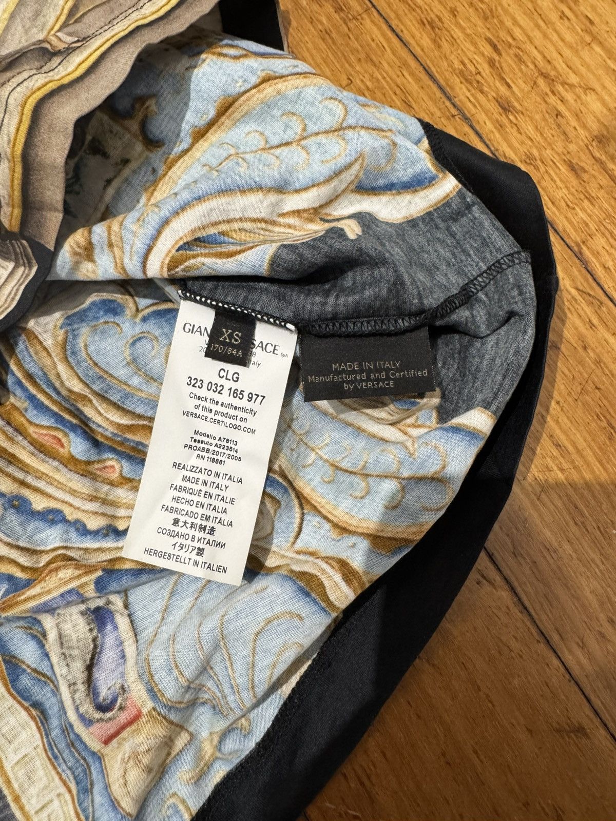 Versace Versace Stairway Tee Size US XS / EU 42 / 0 - 6 Thumbnail