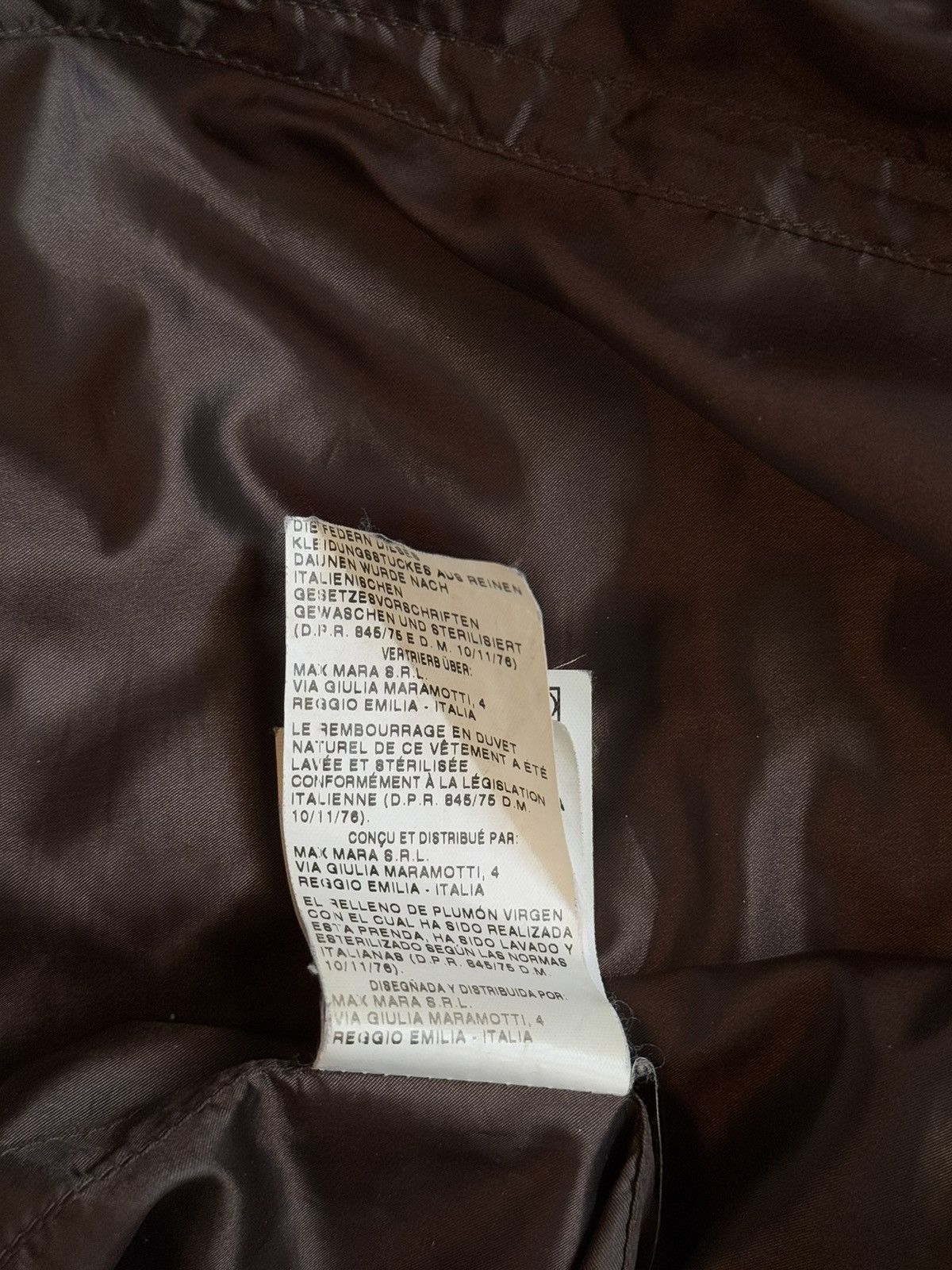 Designer × Max Mara × Weekend Max Mara Max Mara Studio down puffer coat jacket Size L / US 10 / IT 46 - 13 Thumbnail