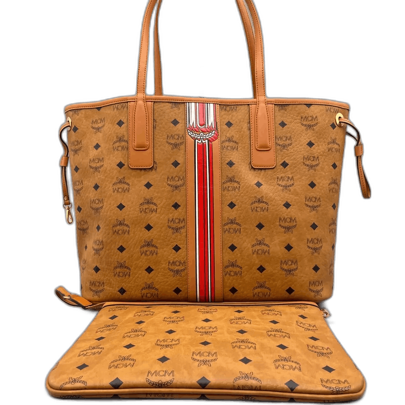 MCM MCM Classic Cognac Tote Shoulder Bag Size ONE SIZE - 1 Thumbnail