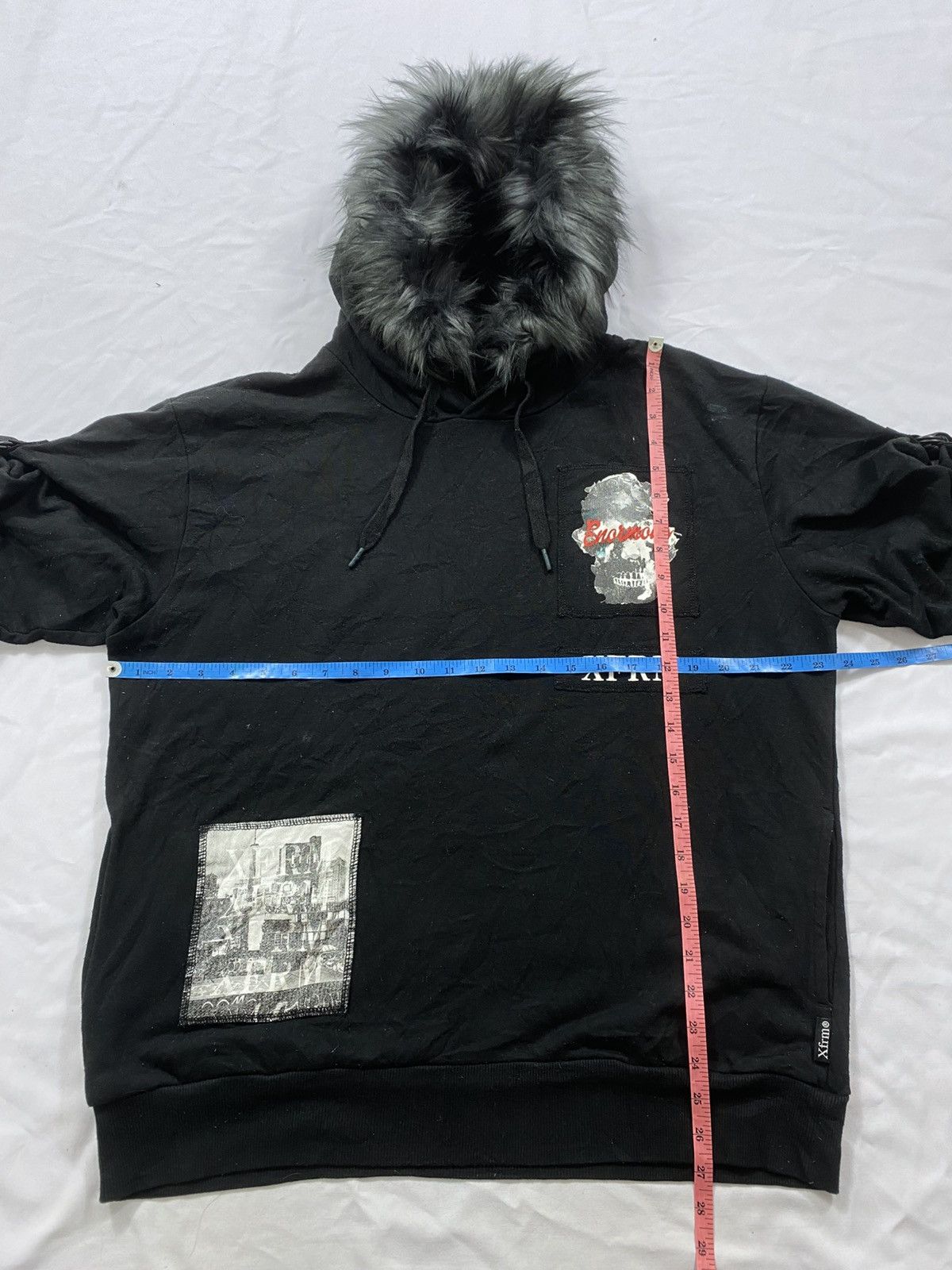 Le Grande Bleu (L.G.B.) XFRM Furr Gothic bondage punk Hoodie Size US L / EU 52-54 / 3 - 6 Thumbnail