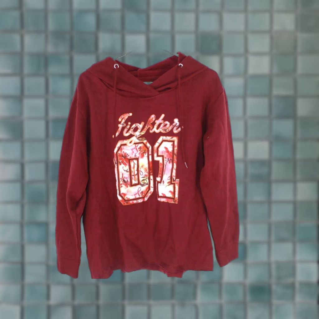 Olive VINTAGE Live Breathe Fight Hoodie Cancer Awareness Womens Fighter 01 Red L Hoodie Women 01 Red Cancer Awareness Womens L Size L / US 10 / IT 46 - 1 Thumbnail