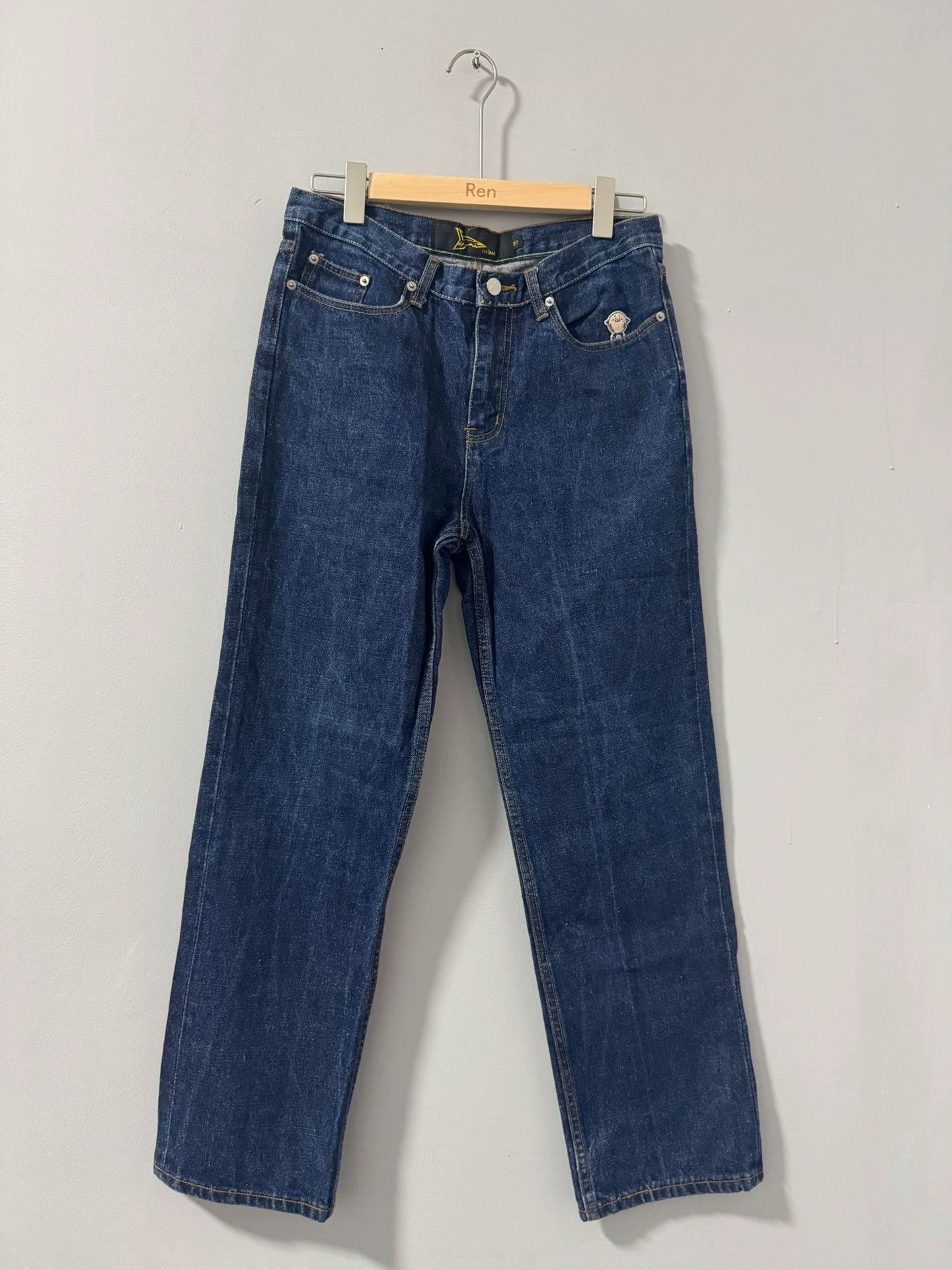 Other hyoma raw denim baggy jeans size 27 early star tag mint Size 27" / US 4 / IT 40 - 3 Thumbnail