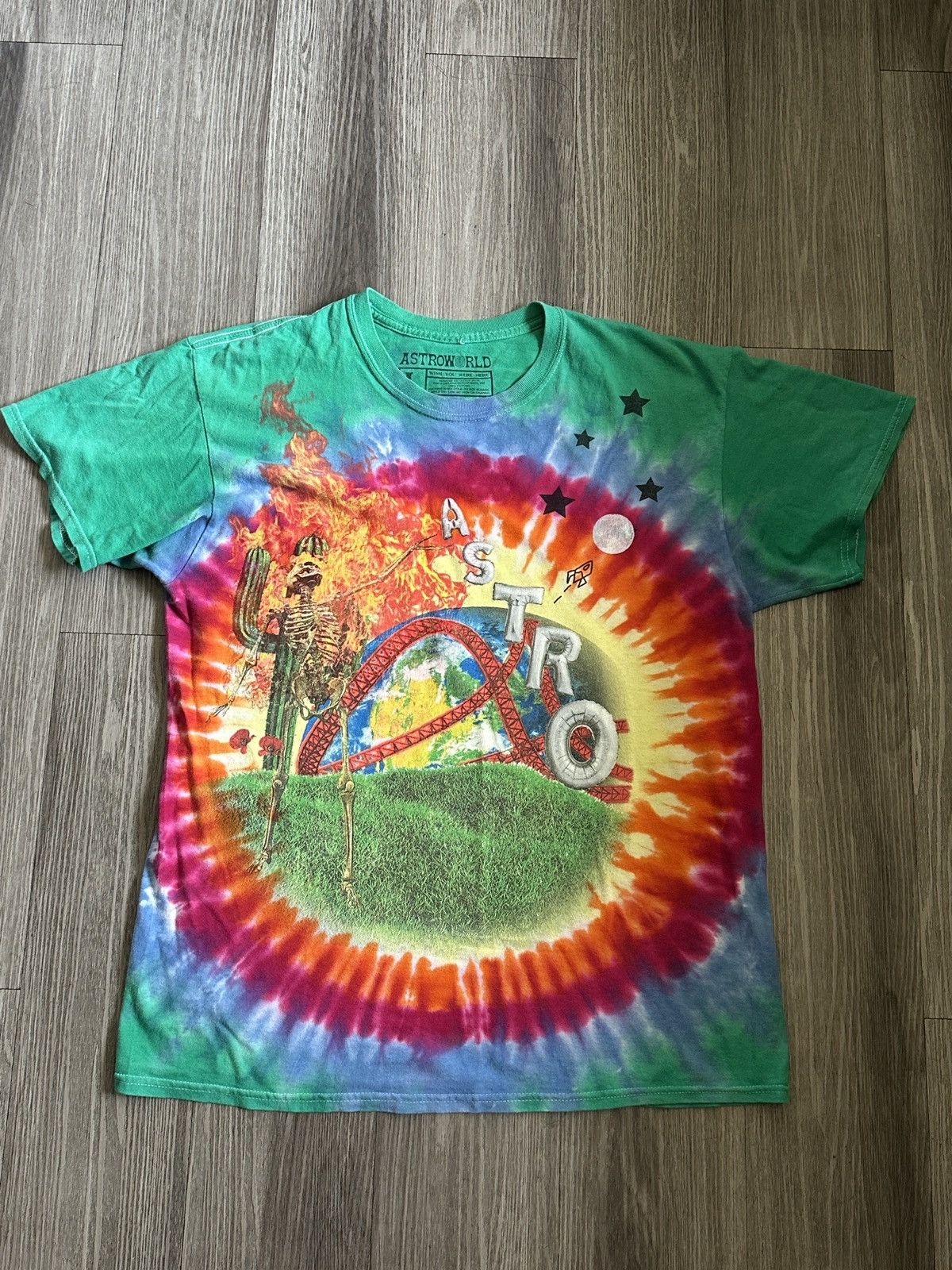 Travis Scott Astroworld Travis Scott Tour Merch Size US L / EU 52-54 / 3 - 1 Thumbnail